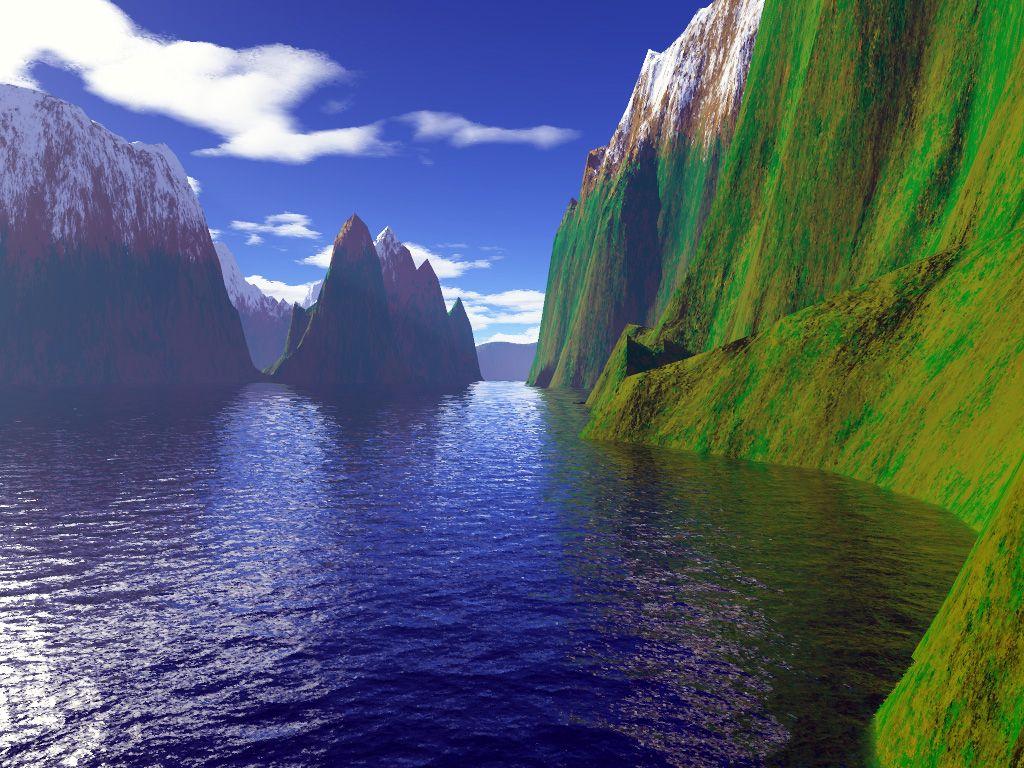 1024x768 Pei Scenery Wallpaper
