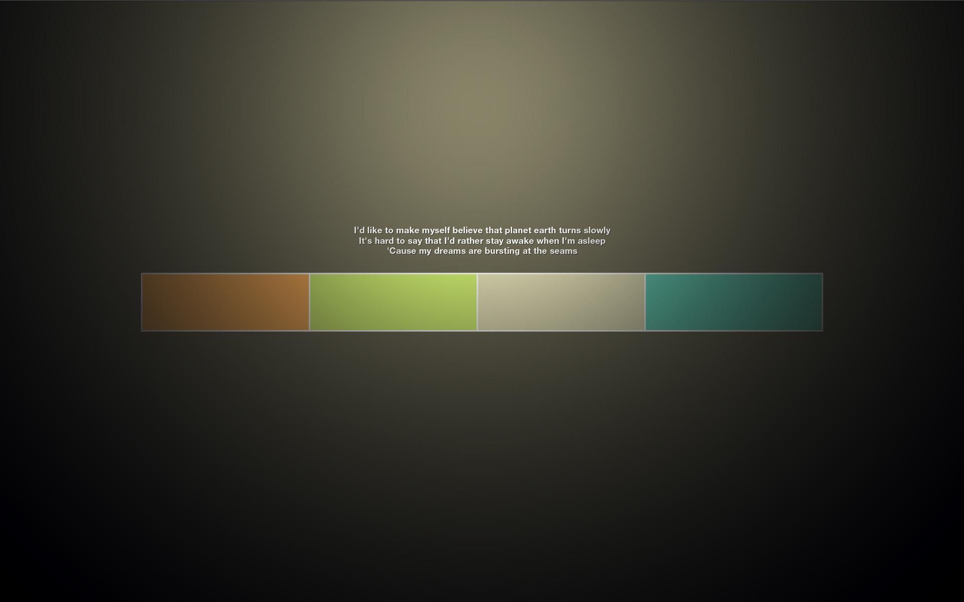 1920x1200 Wallpaper / owl city, graphics, brown, city, lyrics, 1920x grey, 1080P, owl, fireflies, typography, green free download