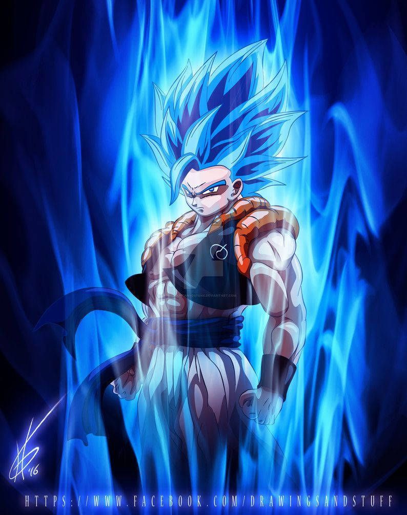 794x1006 Gogeta Blue Wallpaper