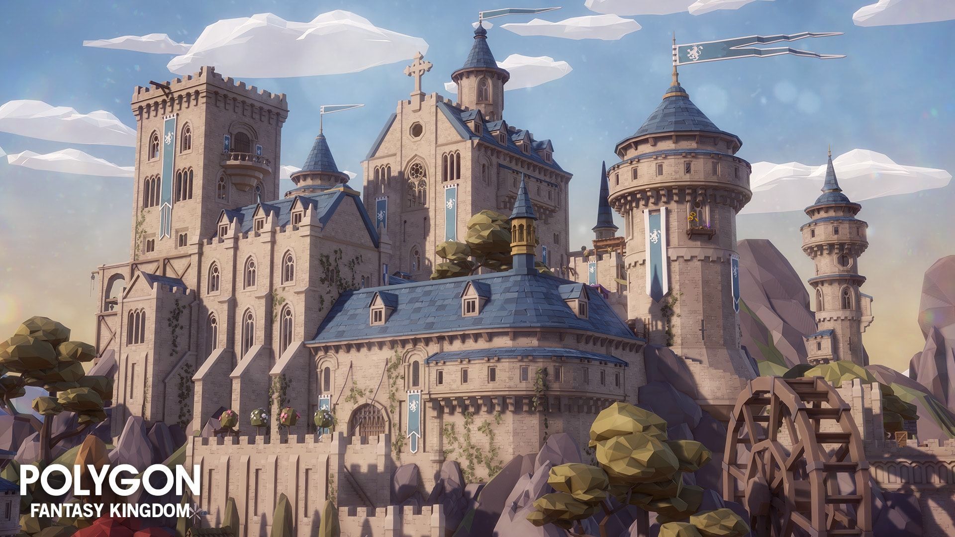 1920x1080 POLYGON Kingdom in Environments