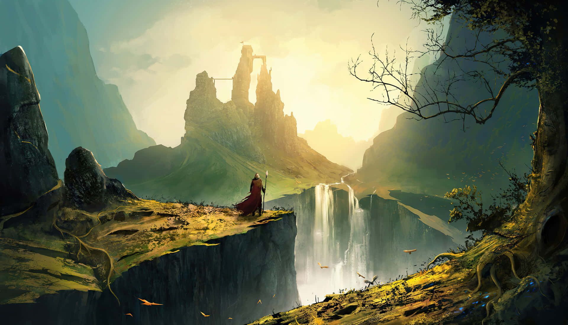 1920x1101 Download Majestic Medieval Kingdom Wallpaper