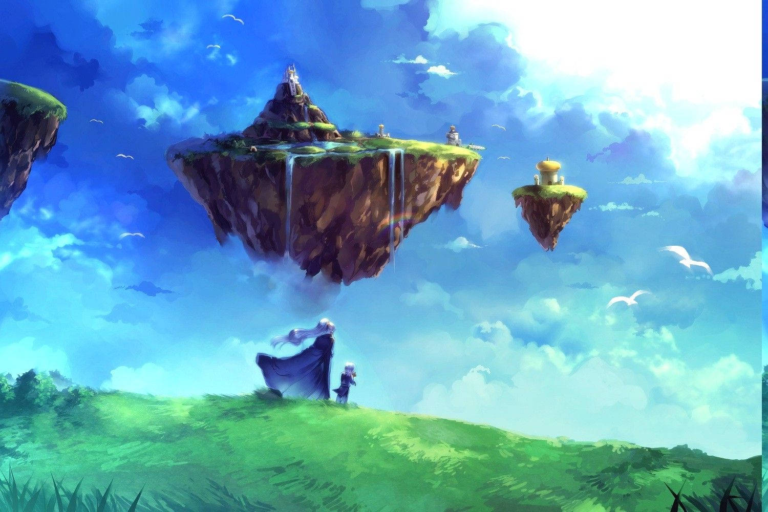 1500x1000 Download Chrono Trigger Fantasy Kingdom Graphic Art Wallpaper
