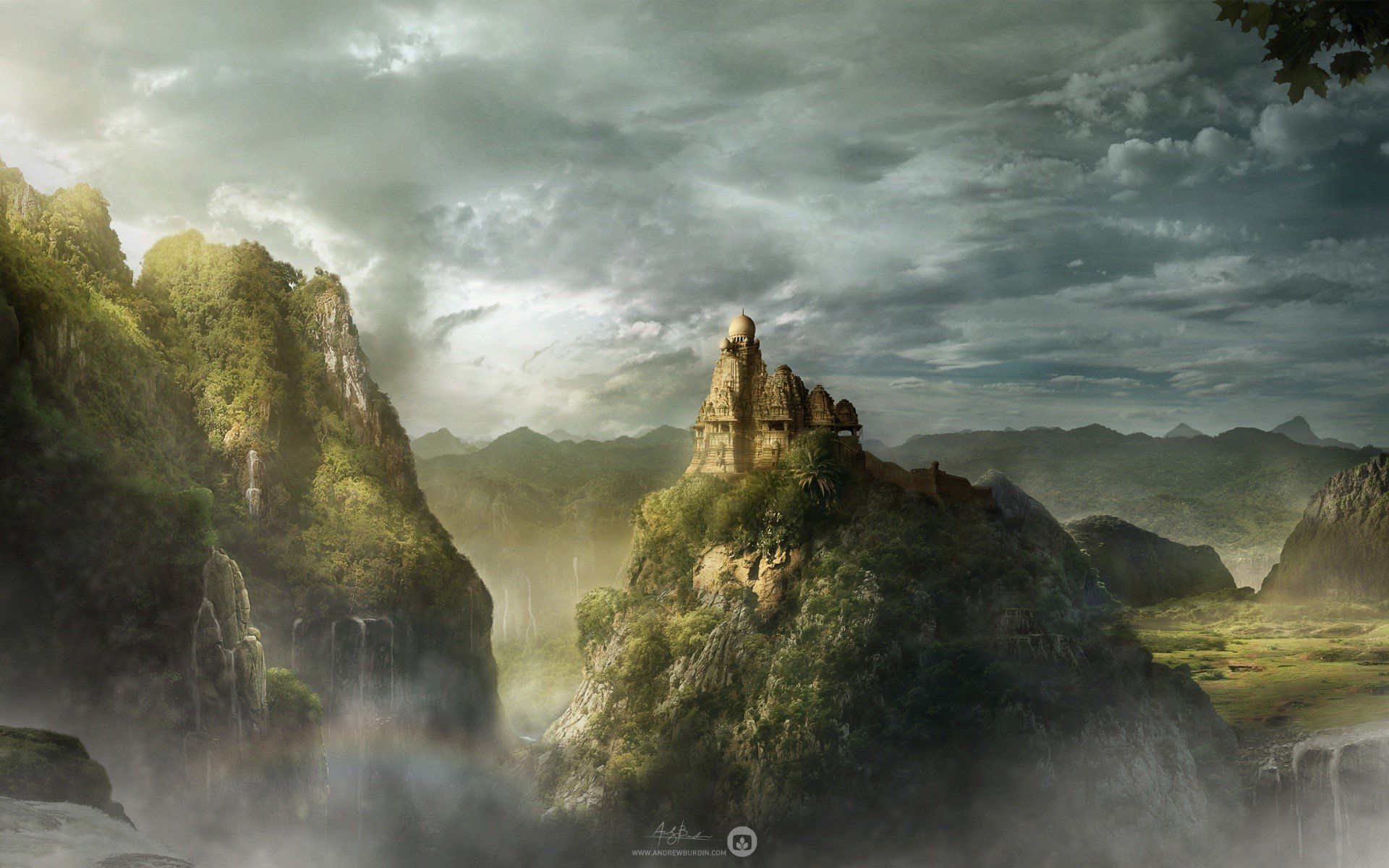 1920x1200 Kingdom of the mountain Wallpaper Full HD