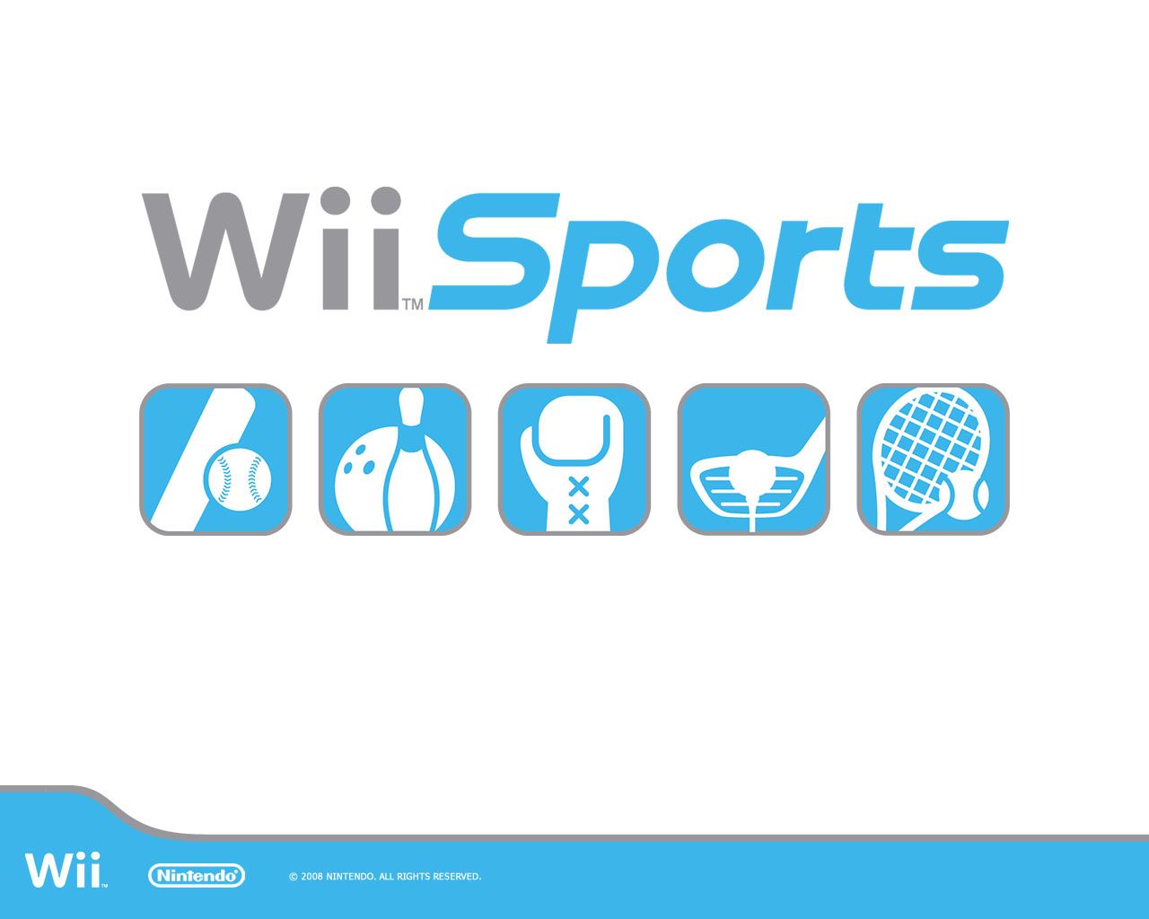 1280x1024 Wii Sports Theme / Title Screen by Kazumi Totaka (arr. by Ace1257)