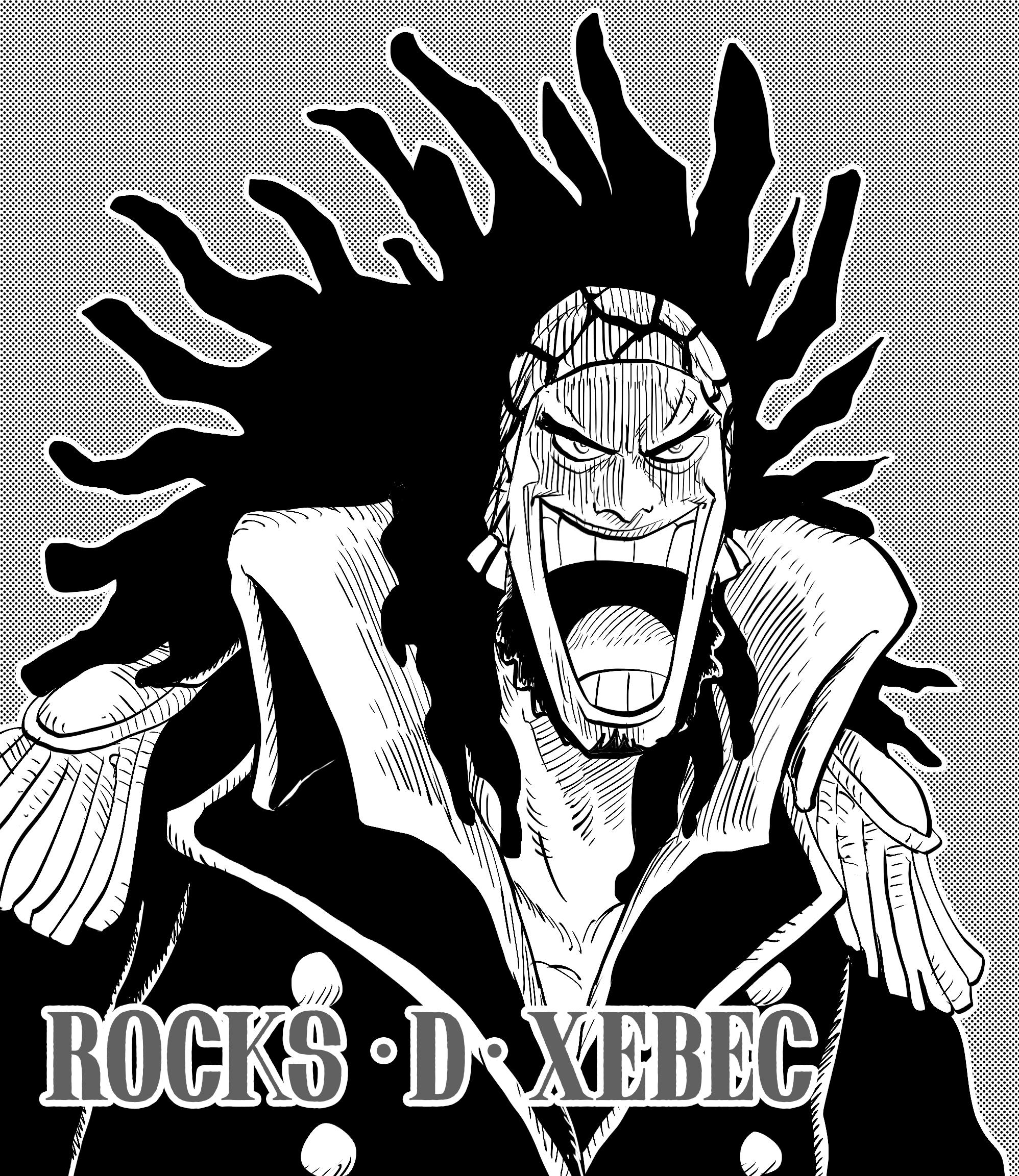 Rocks D. Xebec - ONE PIECE - Zerochan Anime Image Board