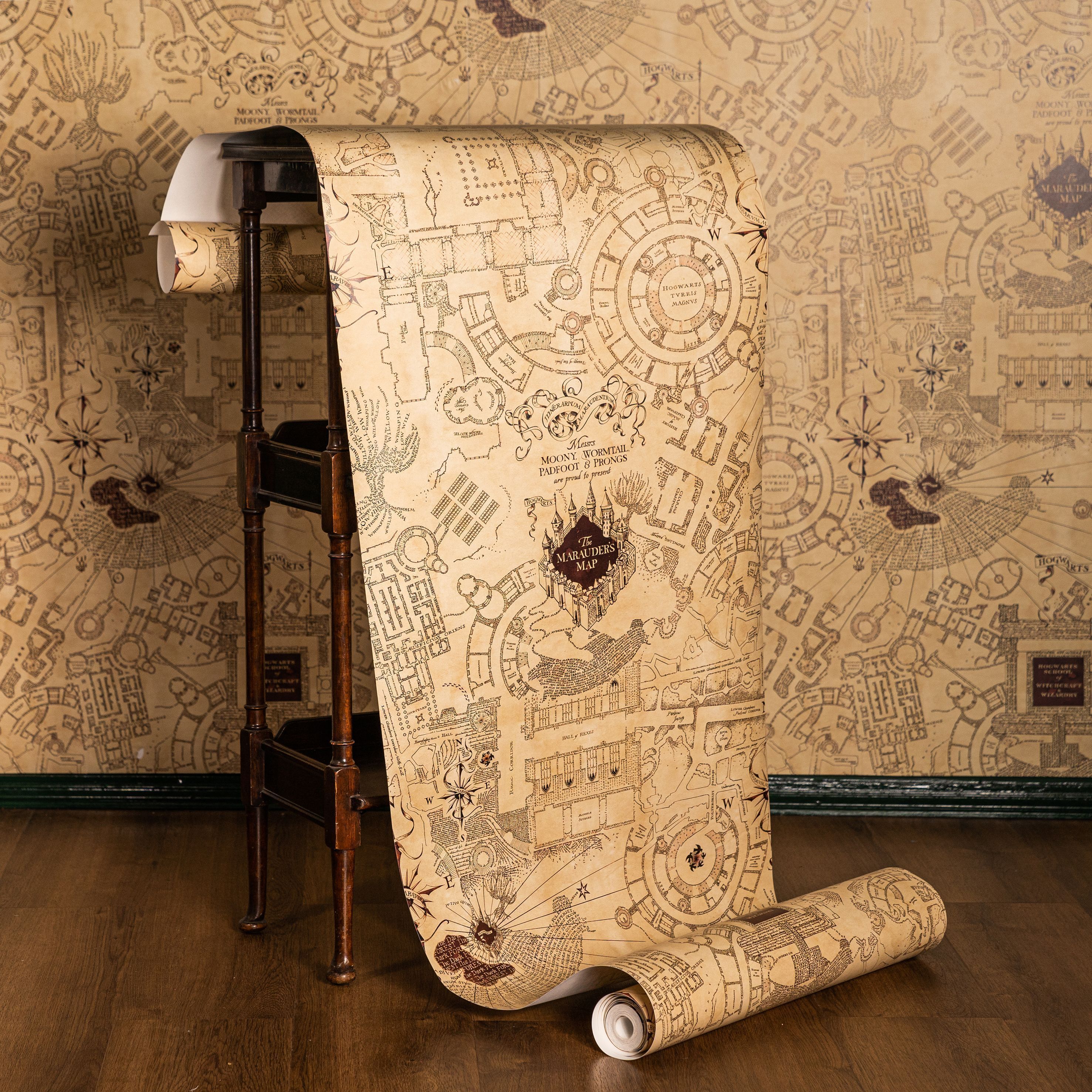2953x2953 Spice Up Your Living Space with These Eclectic Wallpaper from MinaLima