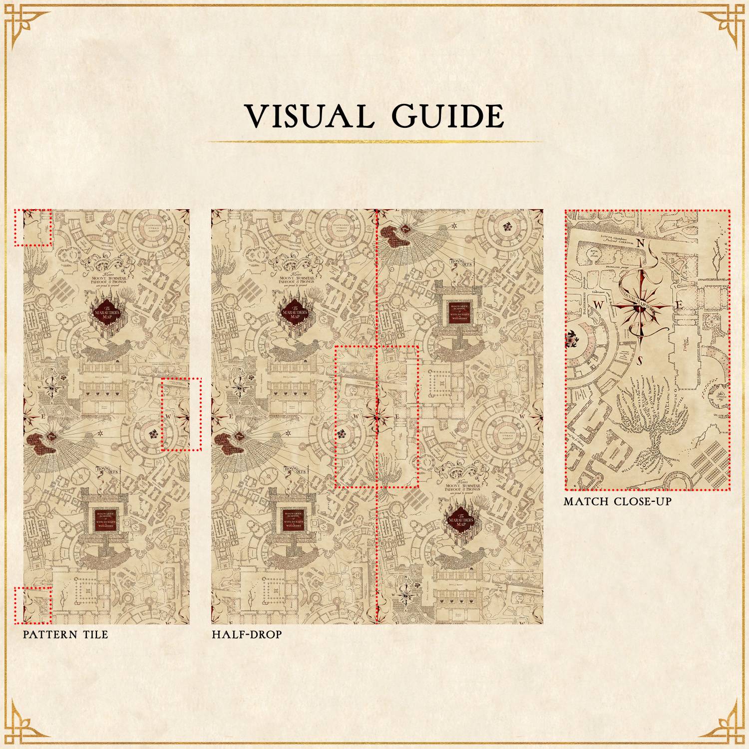 1500x1500 Marauder's Map Wallpaper