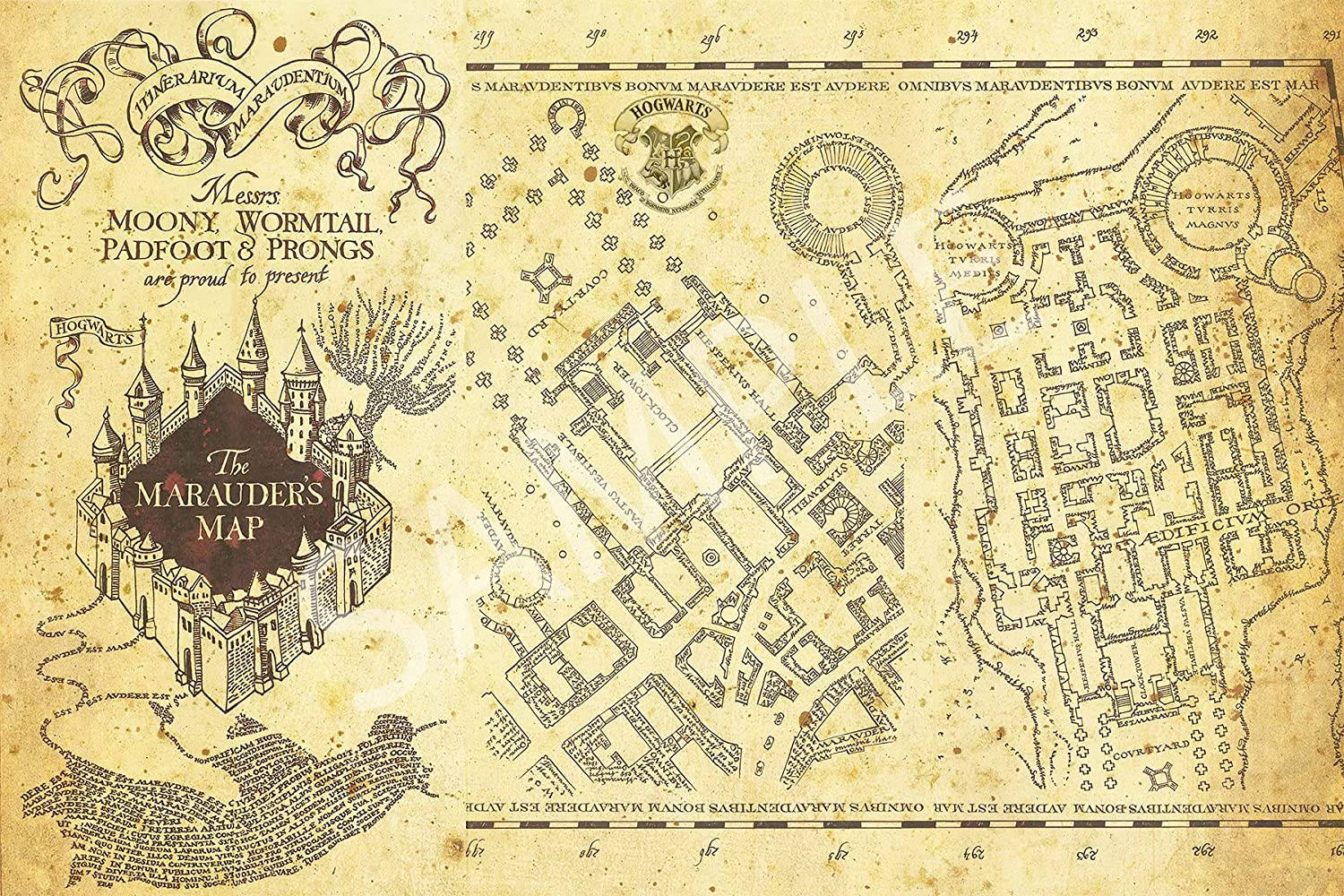 Hogwarts Map Wallpapers - Top Free Hogwarts Map Backgrounds ...