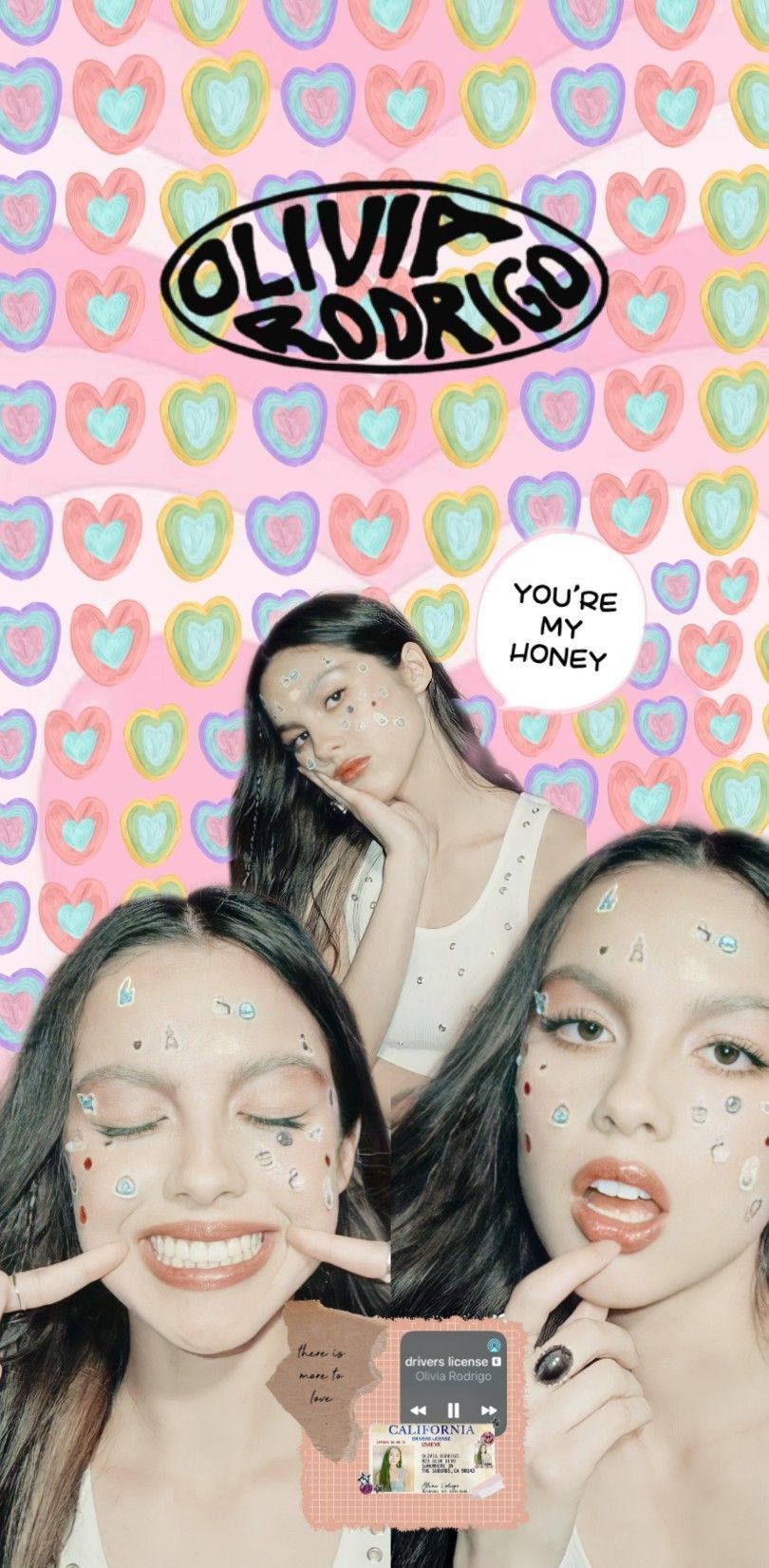 810x1651 Olivia Rodrigo Aesthetic Wallpaper