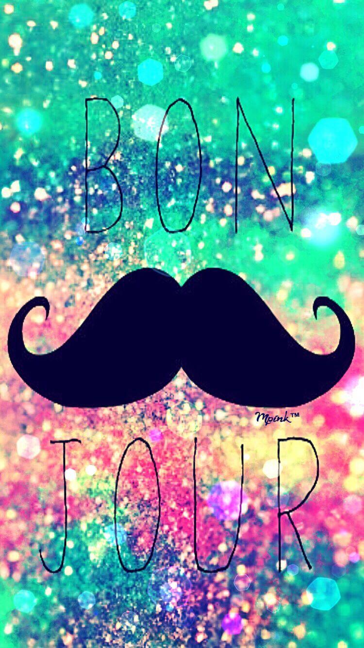 750x1334 Bokeh Mustache Galaxy Wallpaper #androidwallpaper #iphonewallpaper