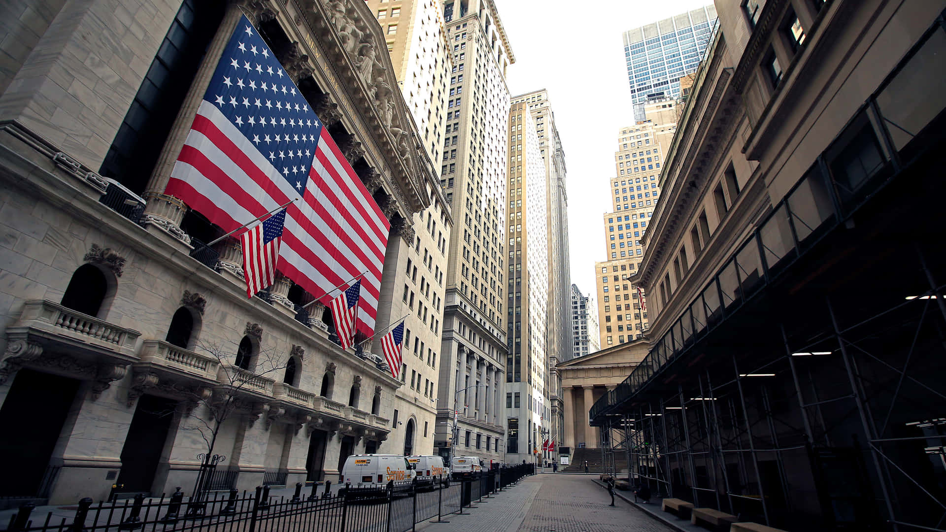 1920x1080 Download Wall Street, Financial Capital of the World Wallpaper