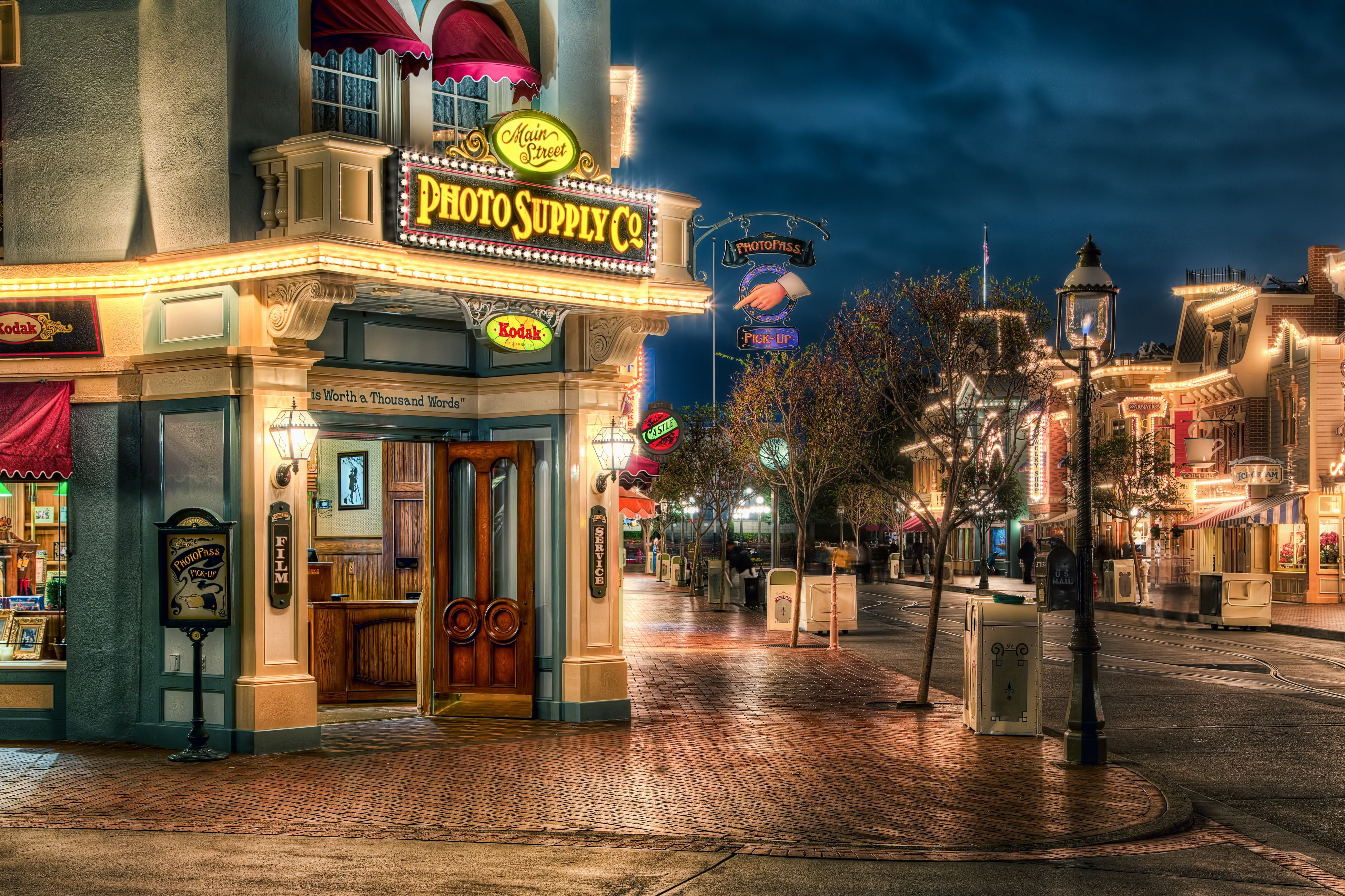 4168x2778 Photo California Disneyland USA Anaheim HDR Street Cities 4168x2778