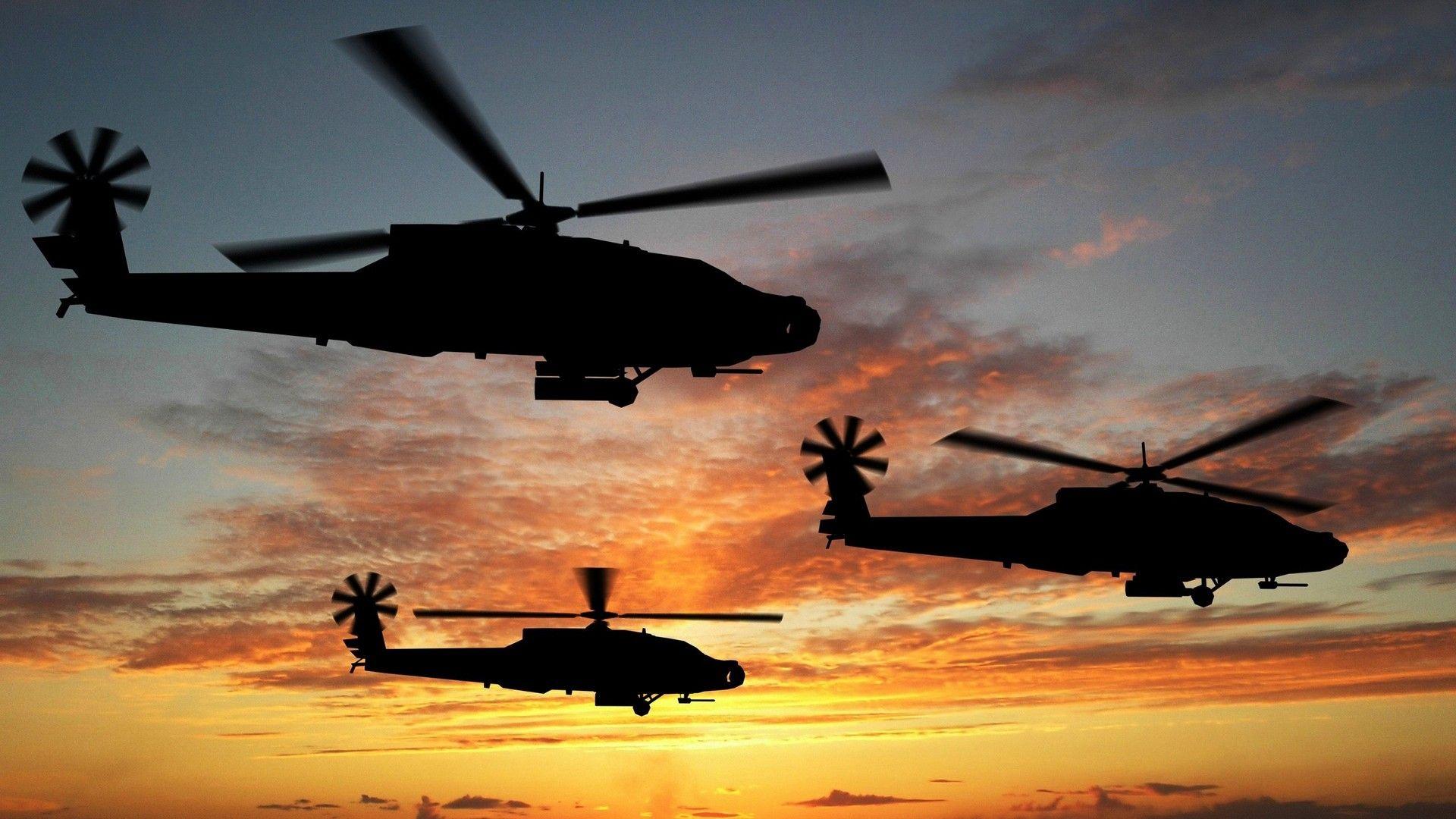 1920x1080 Apache Helicopters Military Aircraft HD Wallpaper