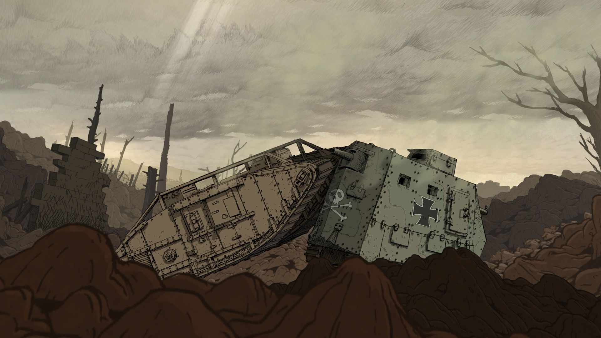 1920x1080 Video Game Valiant Hearts: The Great War HD Wallpaper