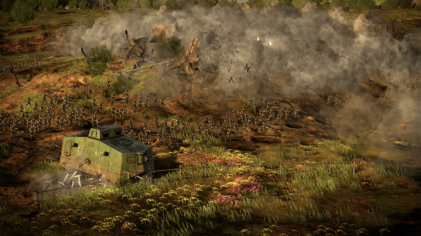 1600x900 The Great War: Western Front offers strategy players a living, persistent world in which to fight