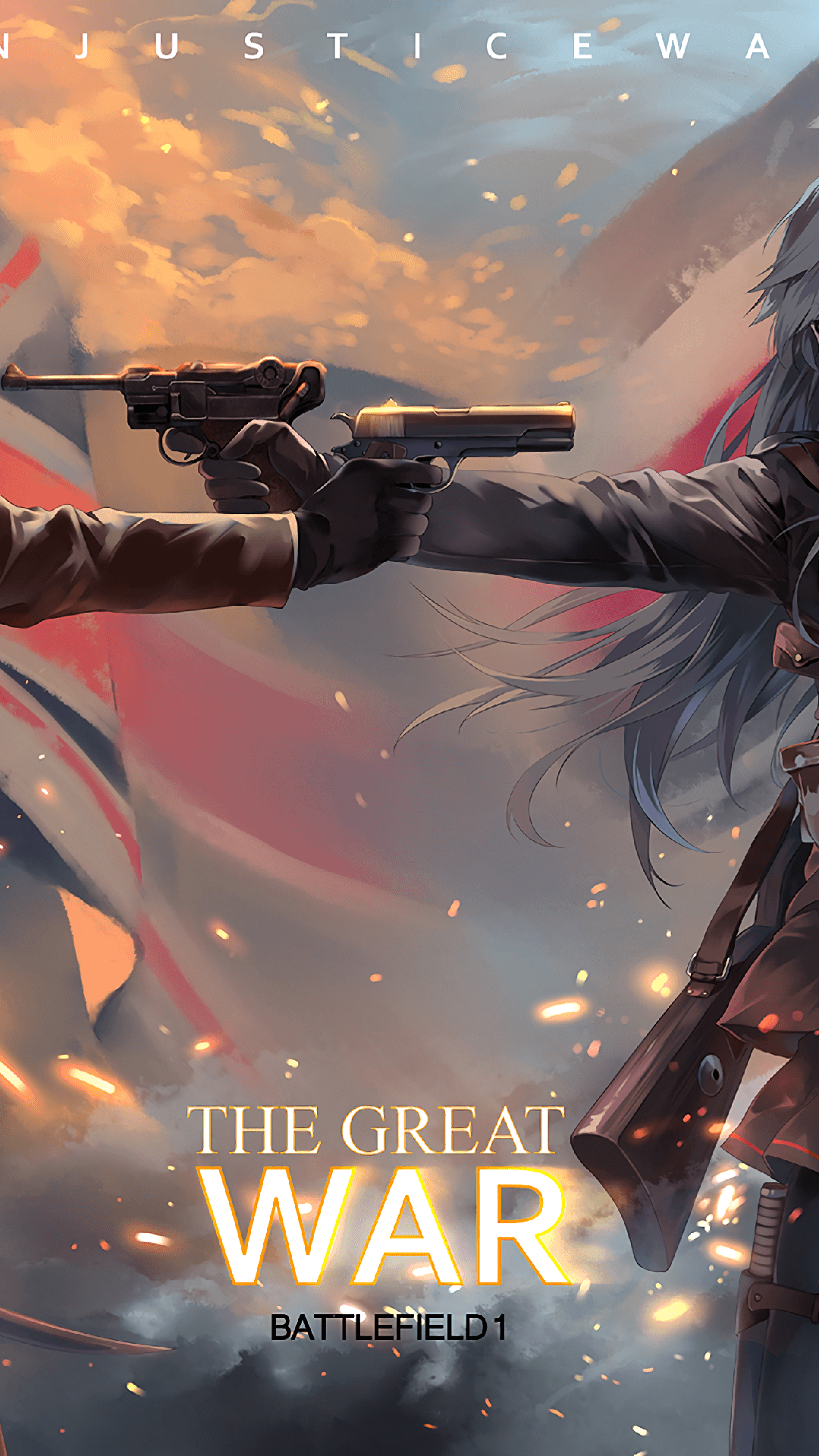 1080x1920 Anime War Wallpaper for iPhone and Android
