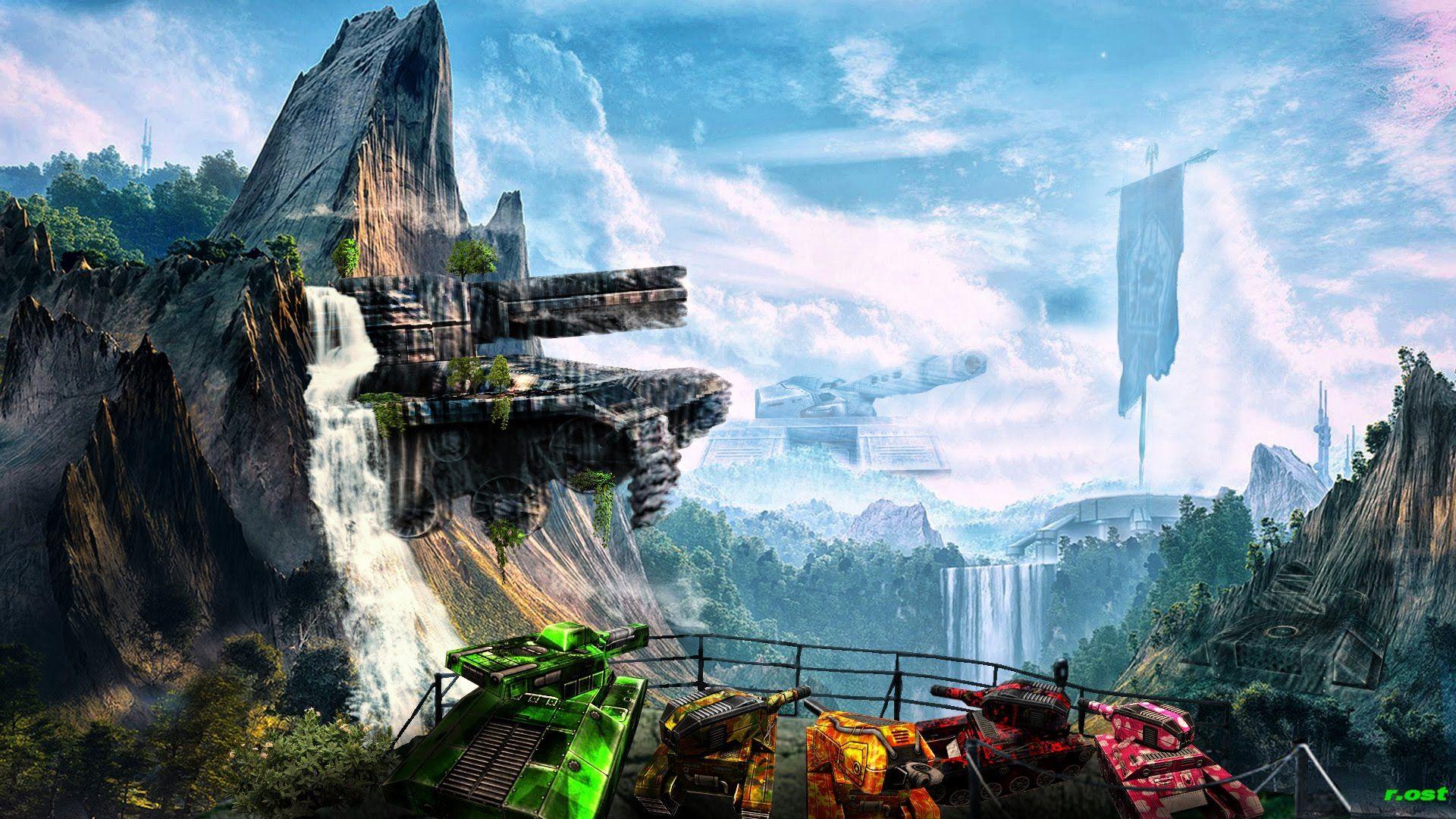 1920x1080 Tanki Online Wallpaper