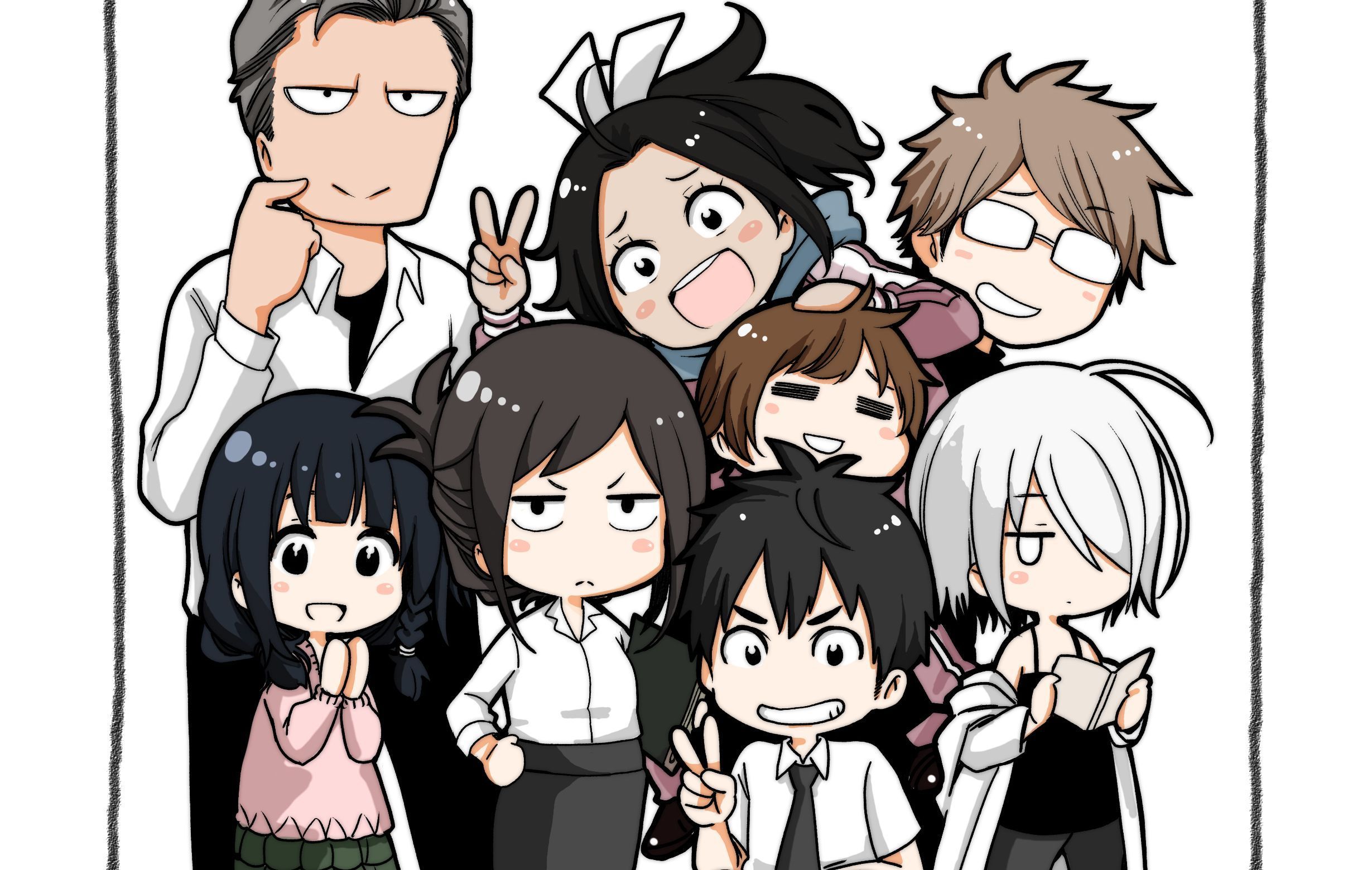 2459x1560 Anime Why the hell are you here, Teacher!? HD Wallpaper by 蘇募ロウ