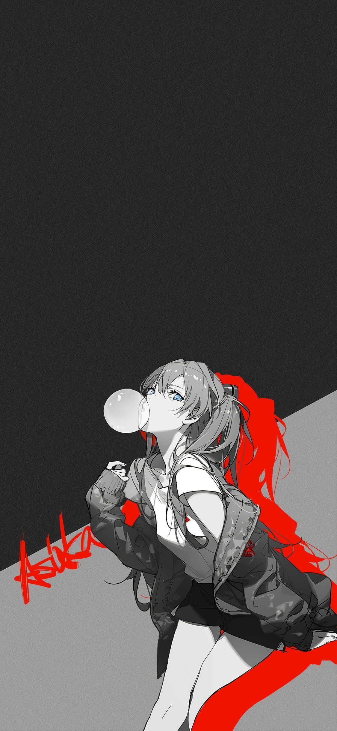 1125x2436 Neon Genesis Evangelion Asuka Langley Soryu P #wallpaper #hdwallpaper #desktop. Милые рисунки, Иллюстрации лисы, Эскизы персонажей