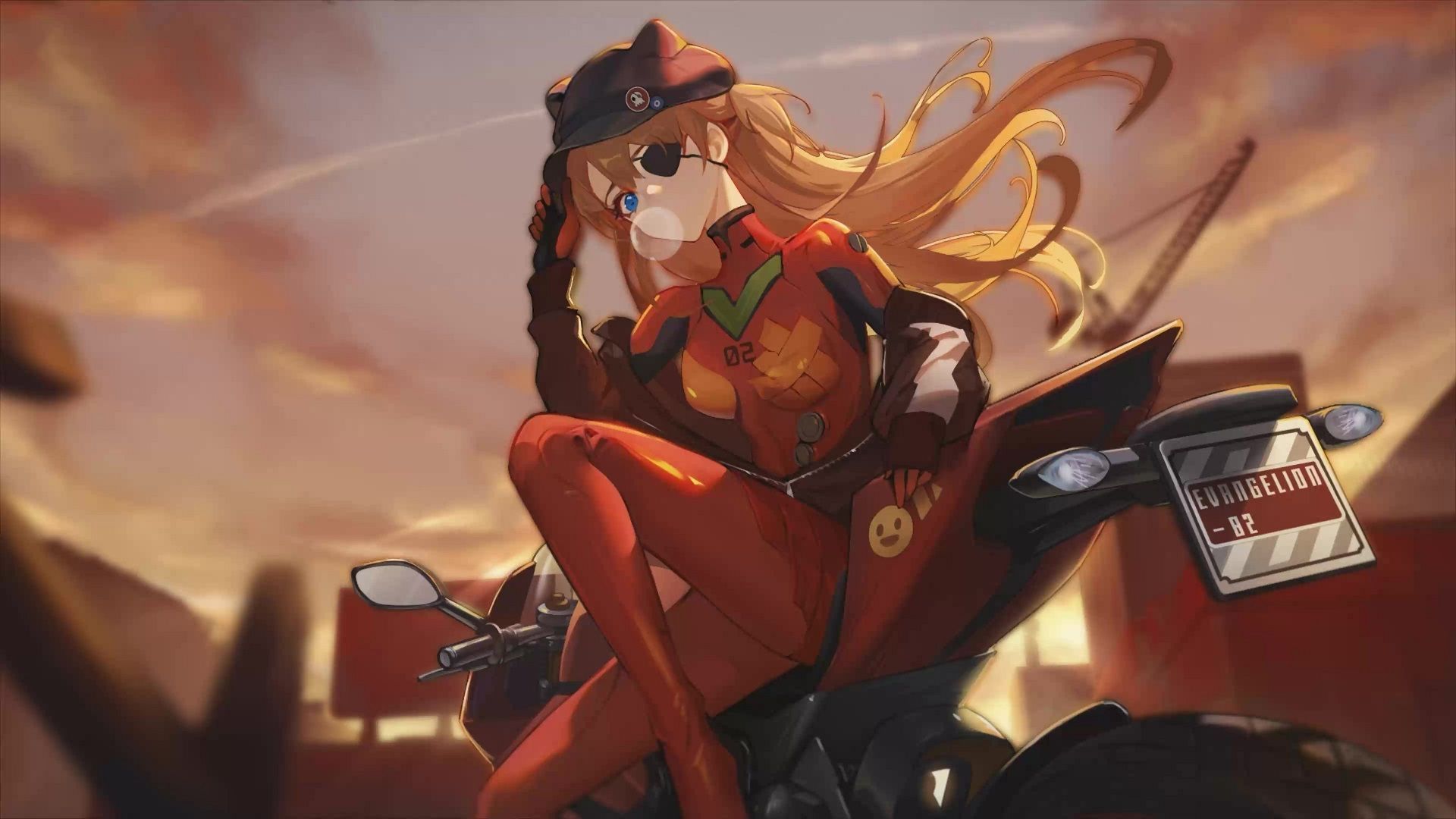 1920x1080 Asuka Langley Sohryu Live Wallpaper, Animated Wallpaper