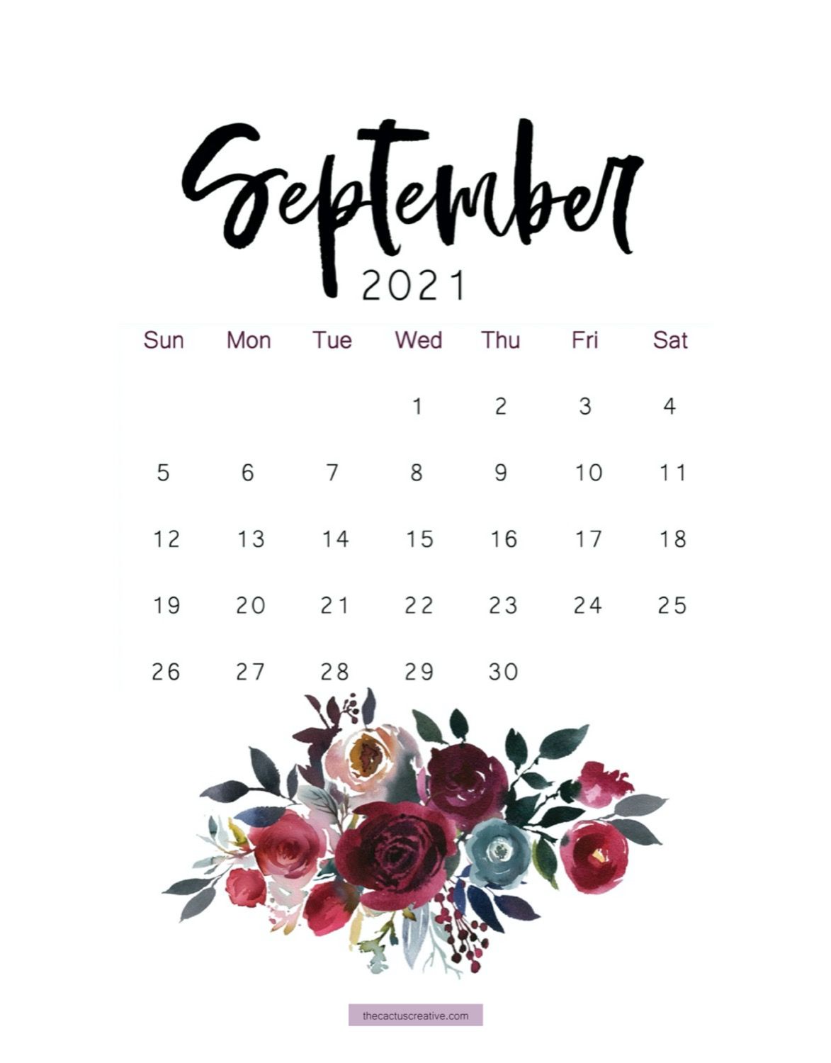 1173x1500 September 2021 Calendar Wallpaper