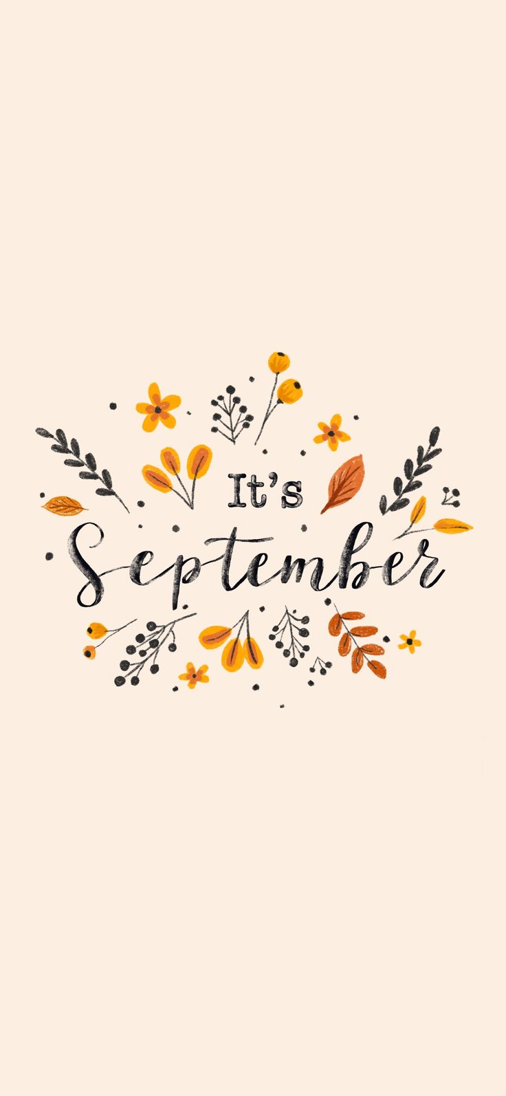 736x1594 Fall wallpaper ✨ everythingillustrating. Hintergründe, Notiz