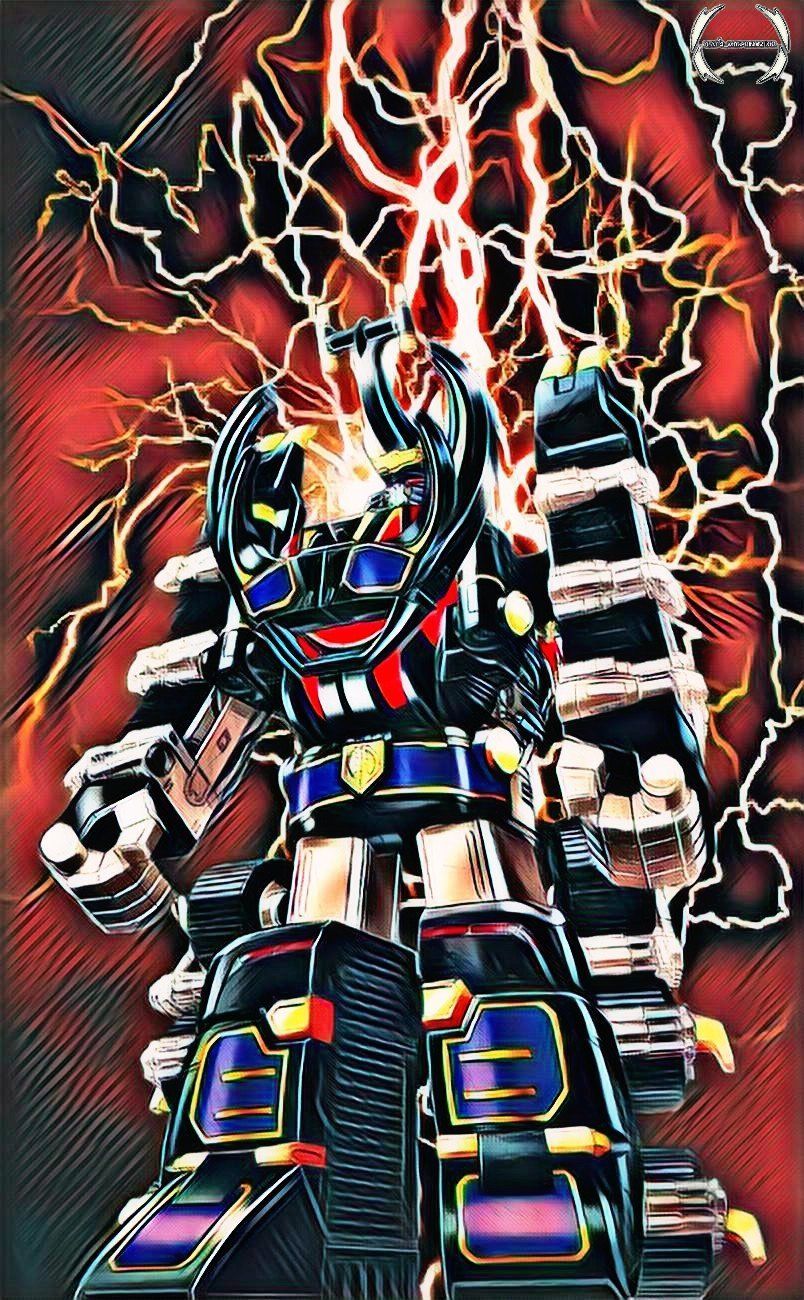 804x1300 That's Morphinominal on X: Thunder Megazord! #PowerRangers #megazord #art / X