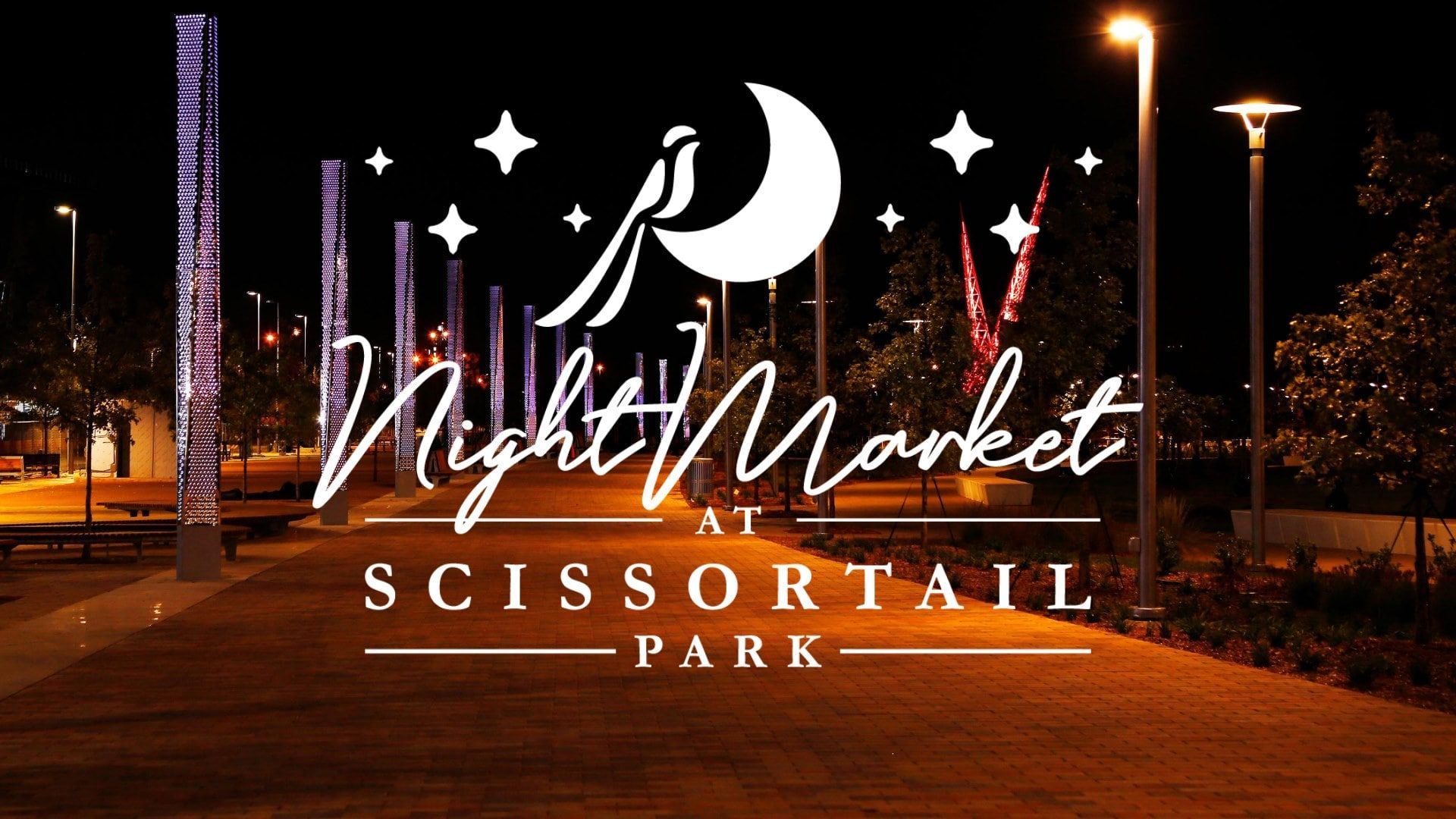 1920x1080 Night Market at Scissortail Park