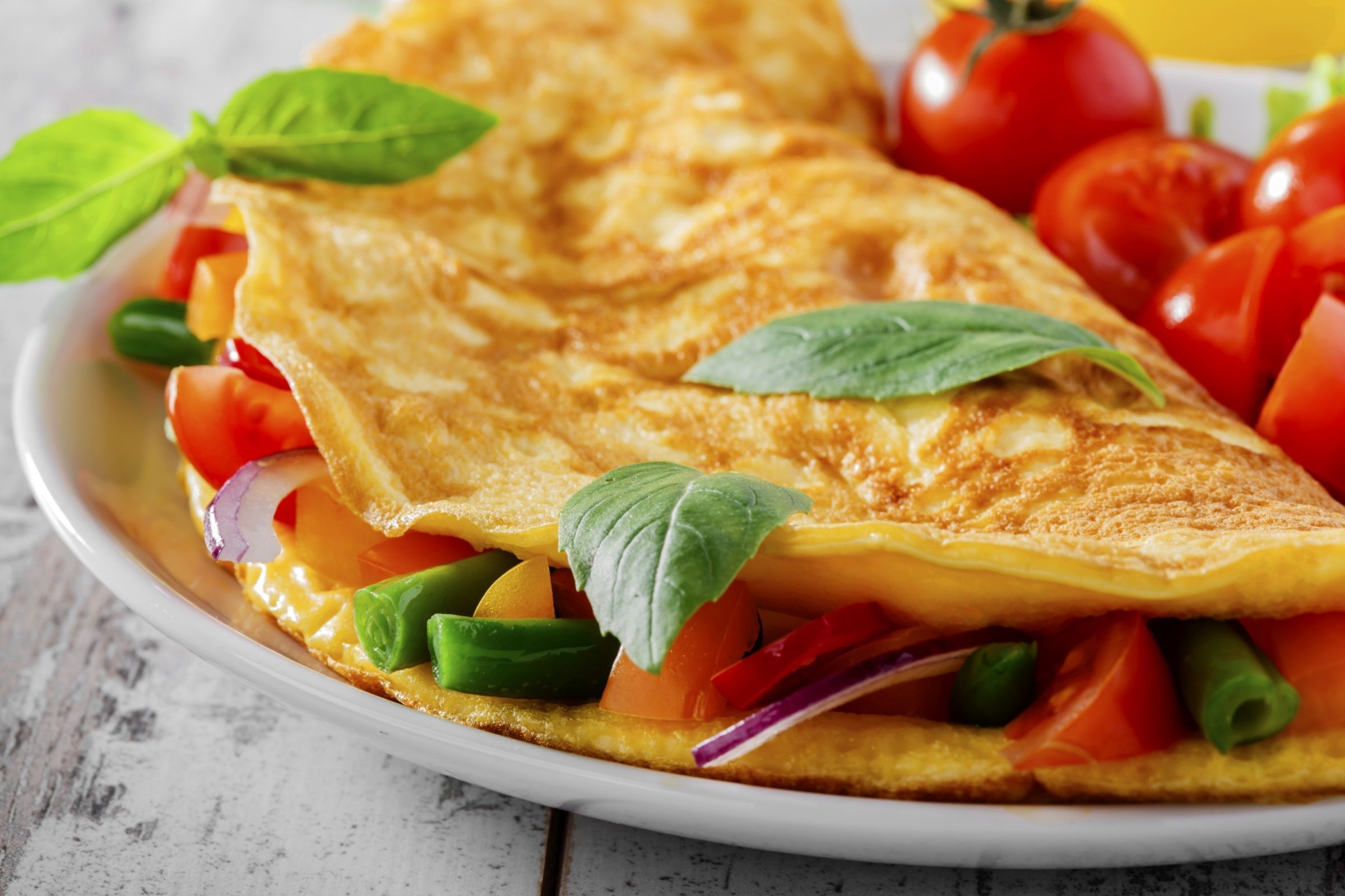2400x1600 Food Omelette HD Wallpaper