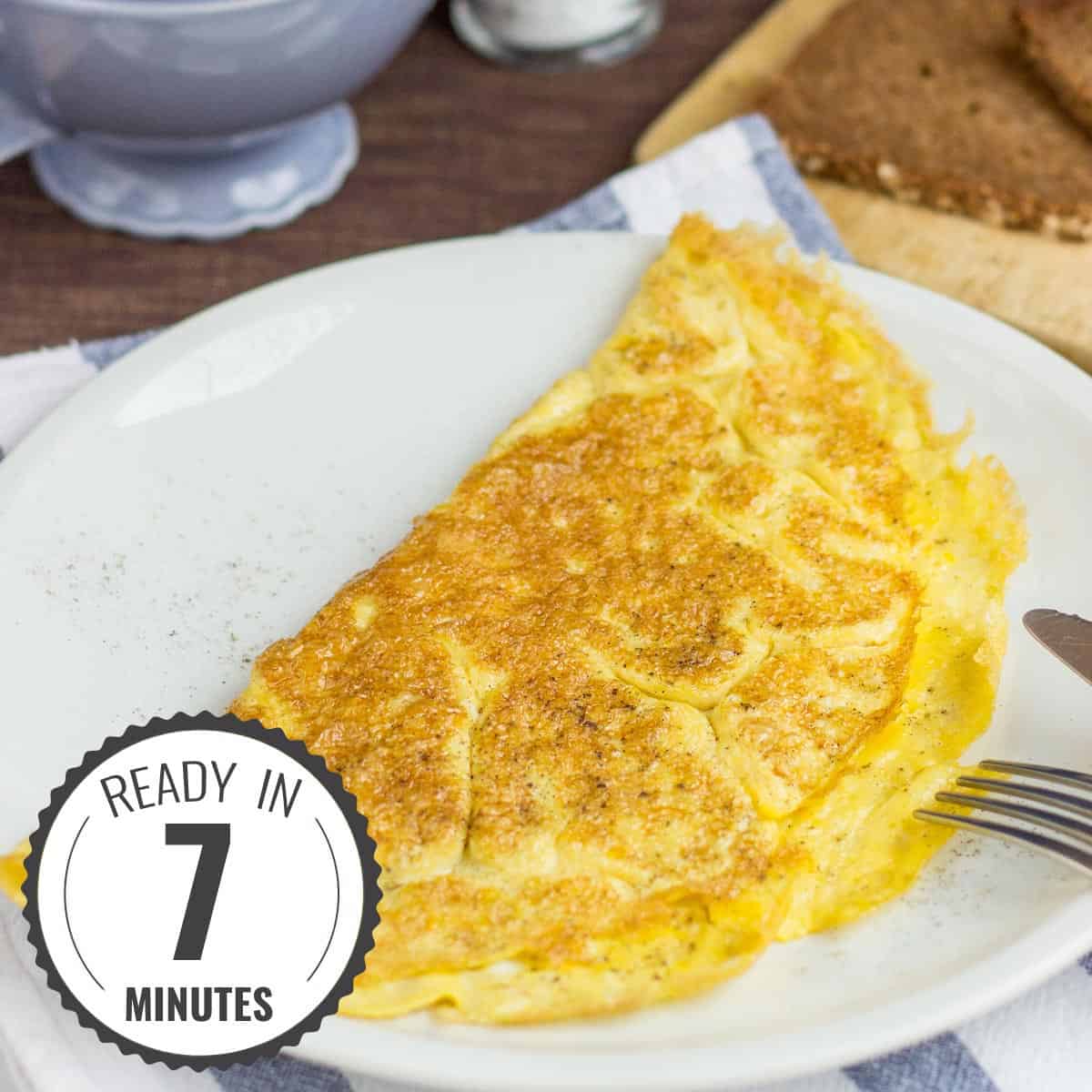 1200x1200 Best easy omelette recipe: 3 eggs, no fuss!. Hurry The Food Up