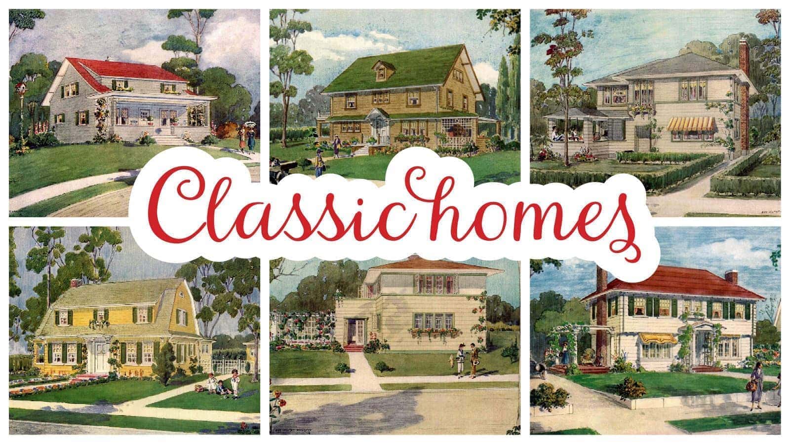 1600x900 See Some Charming & Classic All American Suburban Houses From 1919