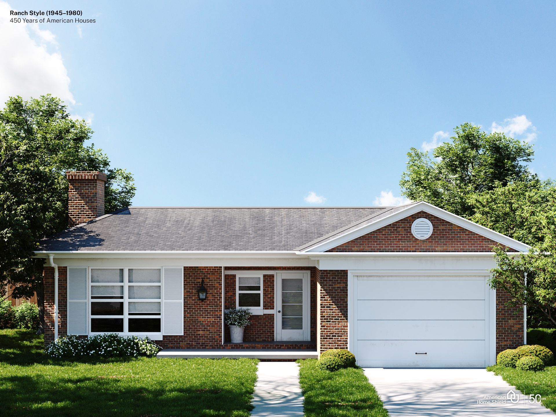 1920x1440 Gallery of 450 Years of Houses in the United States