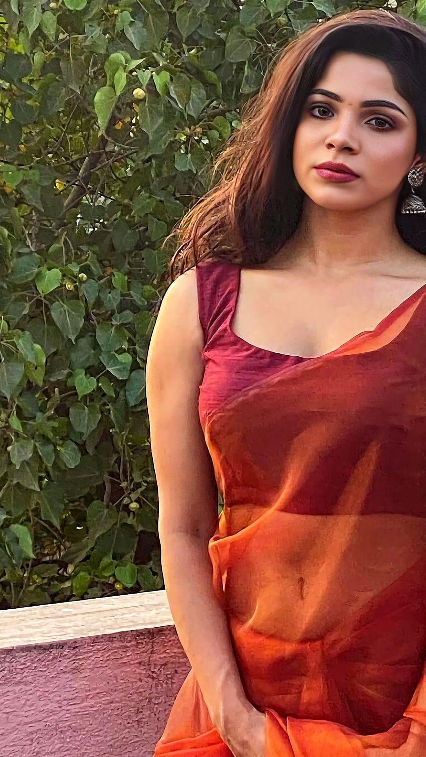 850x1511 Mobile Background Wallpaper Divya Bharti Tamil Actress