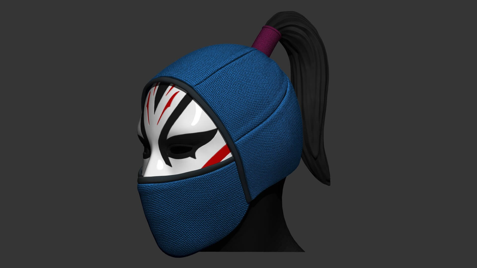 1920x1080 Death Dealer Mask Chi Cosplay 3D Print Model