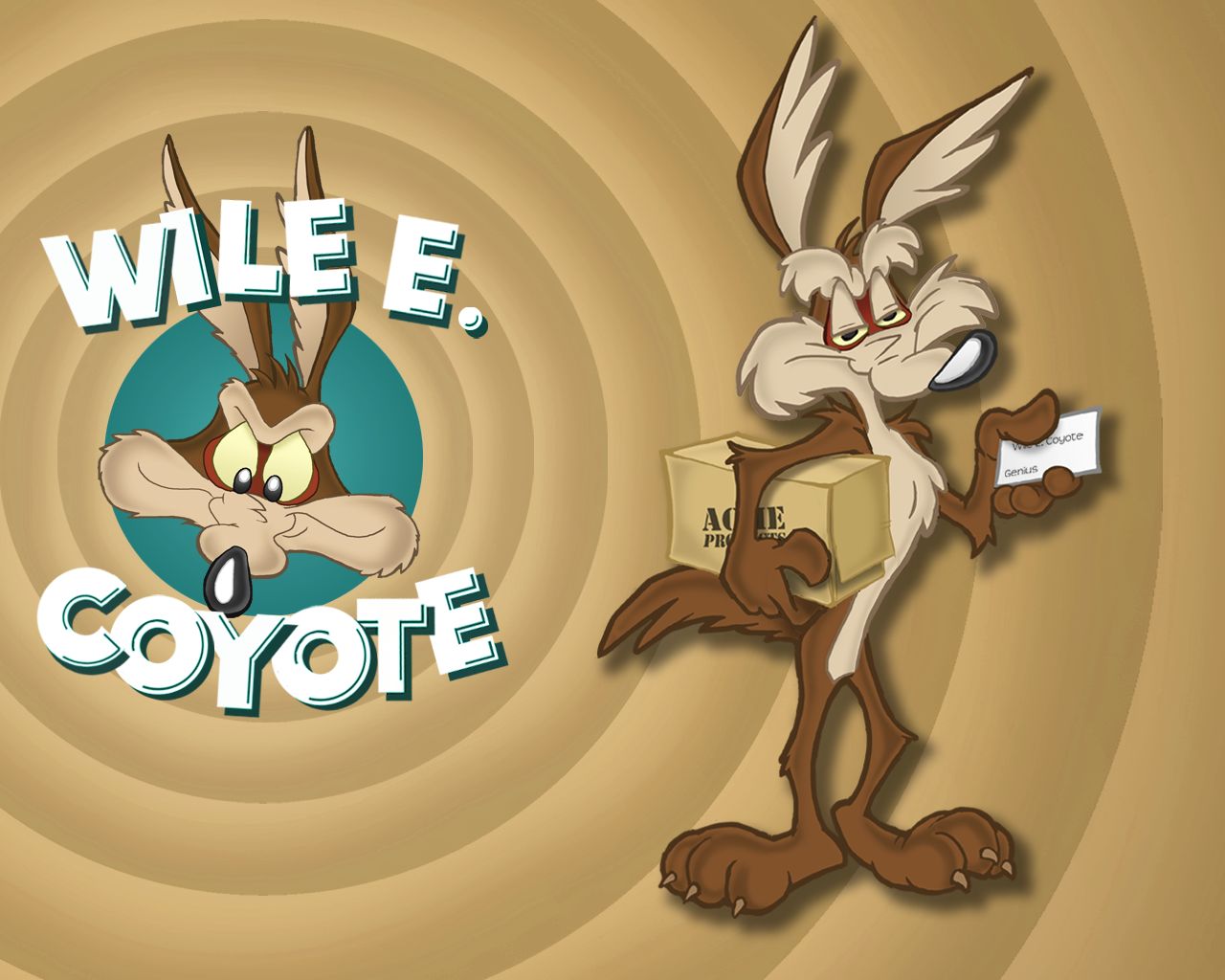 1280x1024 HD desktop wallpaper: Tv Show, Looney Tunes, Wile E Coyote download free picture