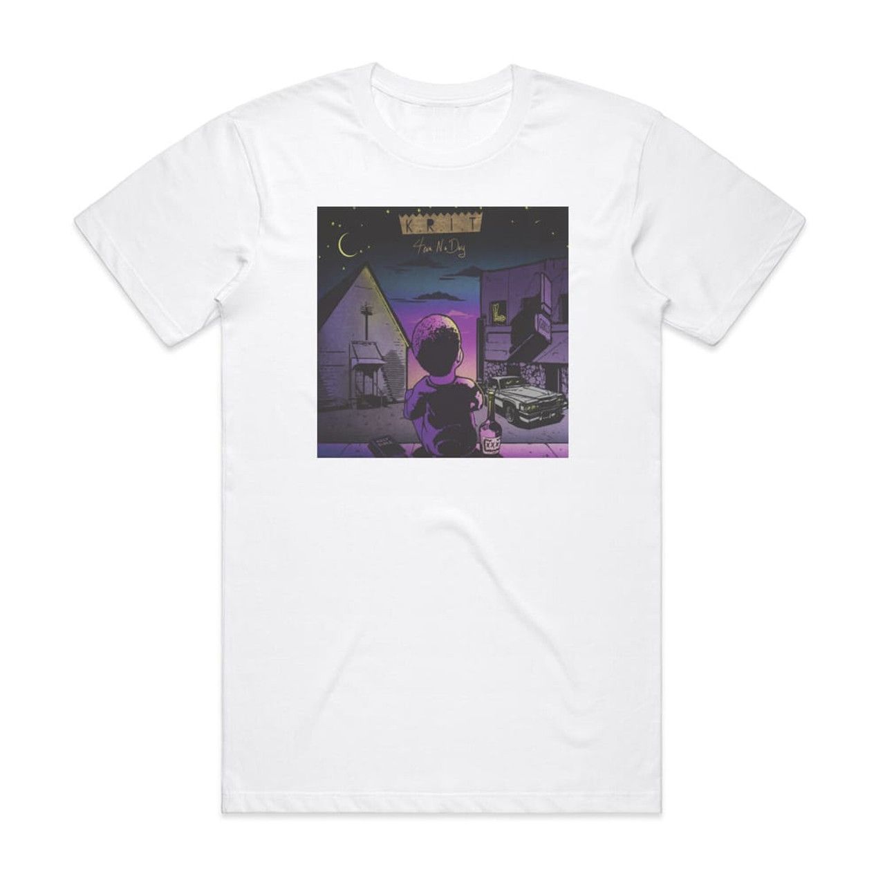 1280x1280 Big KRIT 4Eva Na Day Album Cover T Shirt White
