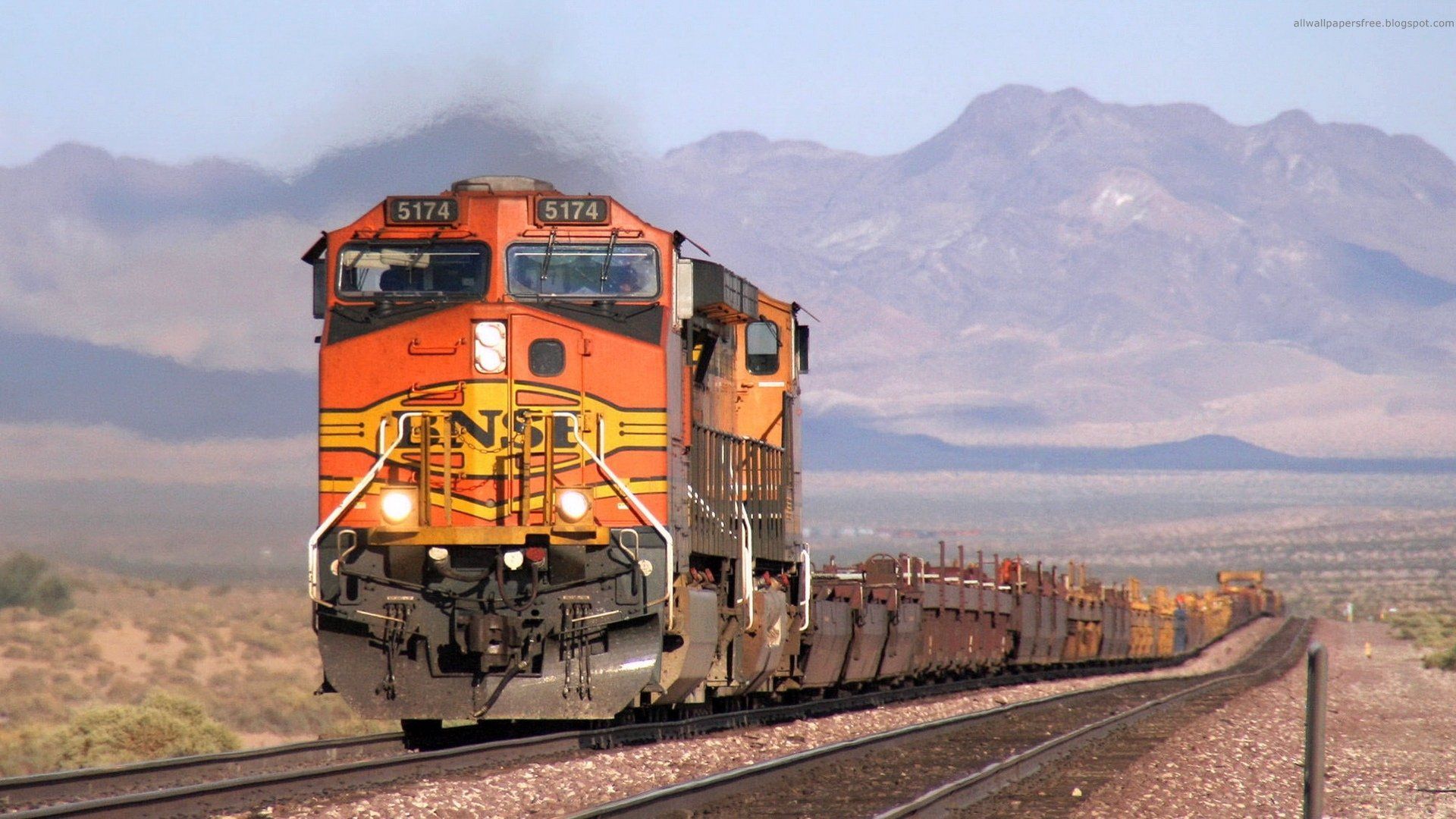 1920x1080 Unique Train in a Beautiful Location HD wallpaper