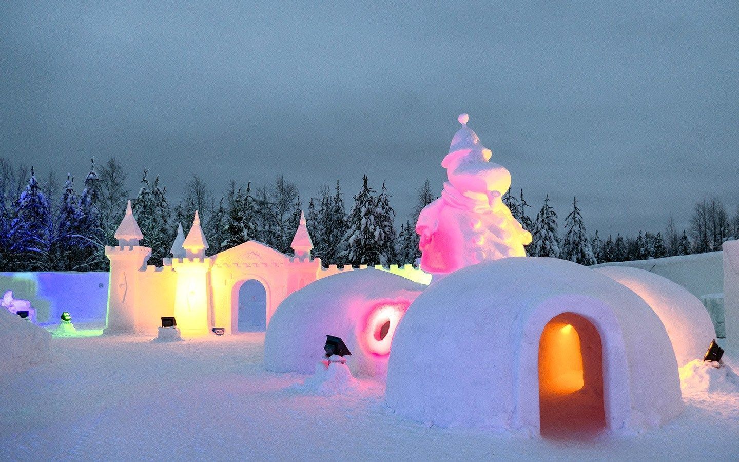 1440x900 Rovaniemi in Finland