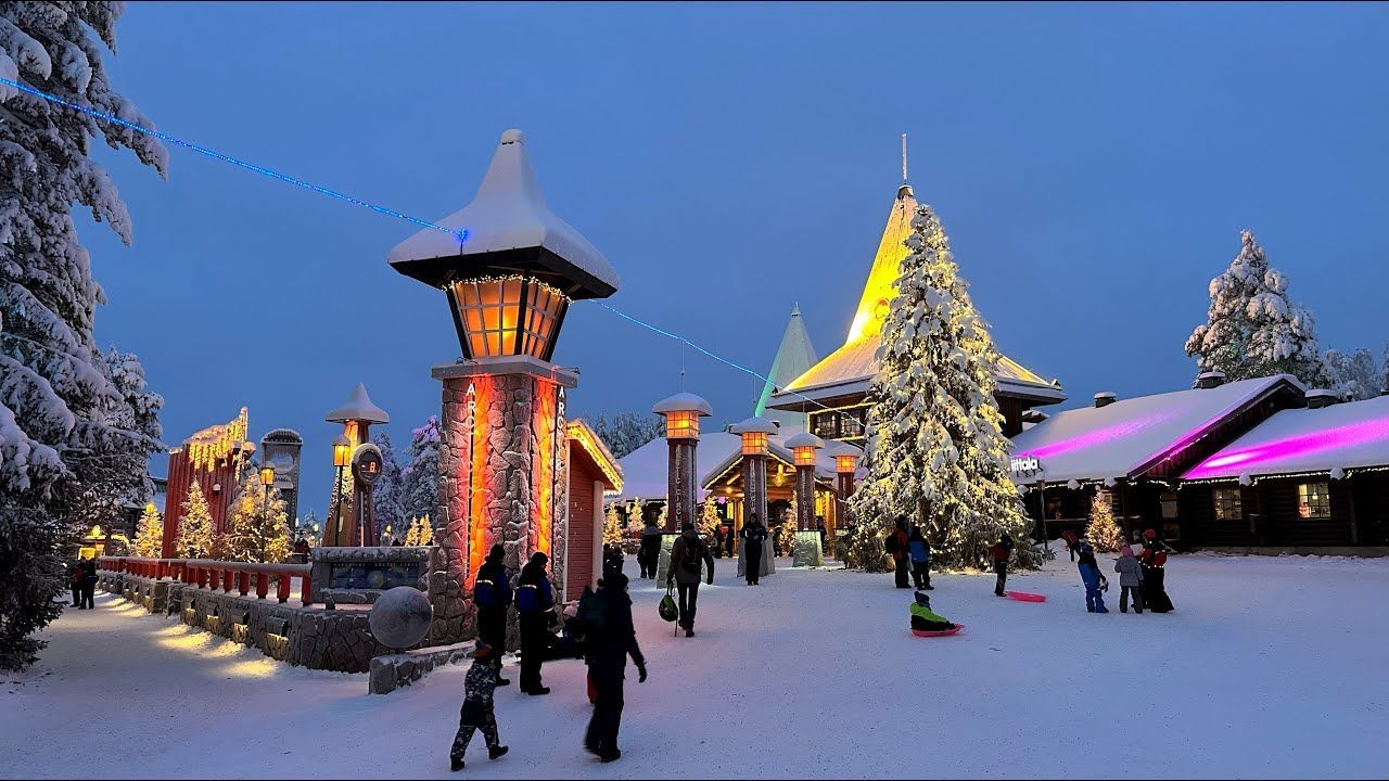 1280x720 Christmas: Santa Claus Village