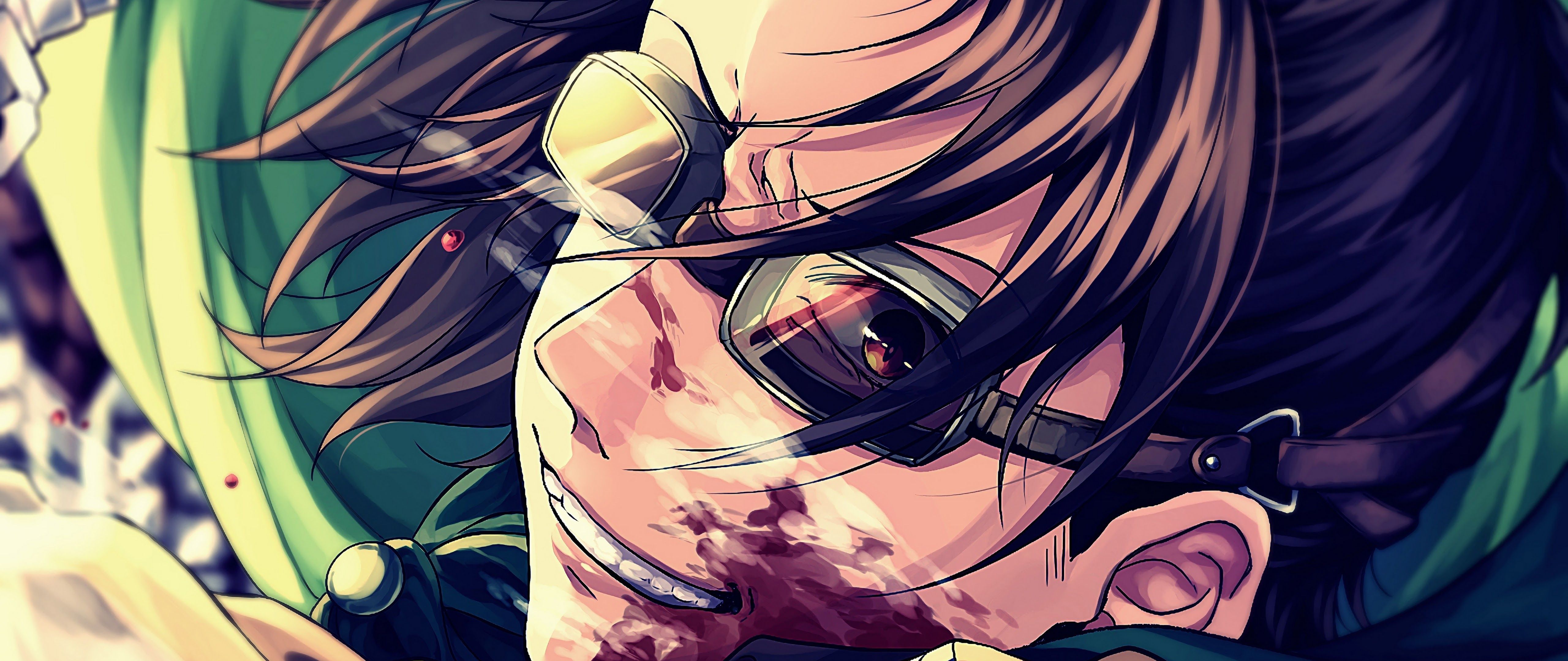 5120x2160 Hange Zoe Attack on Titan 4K Wallpaper