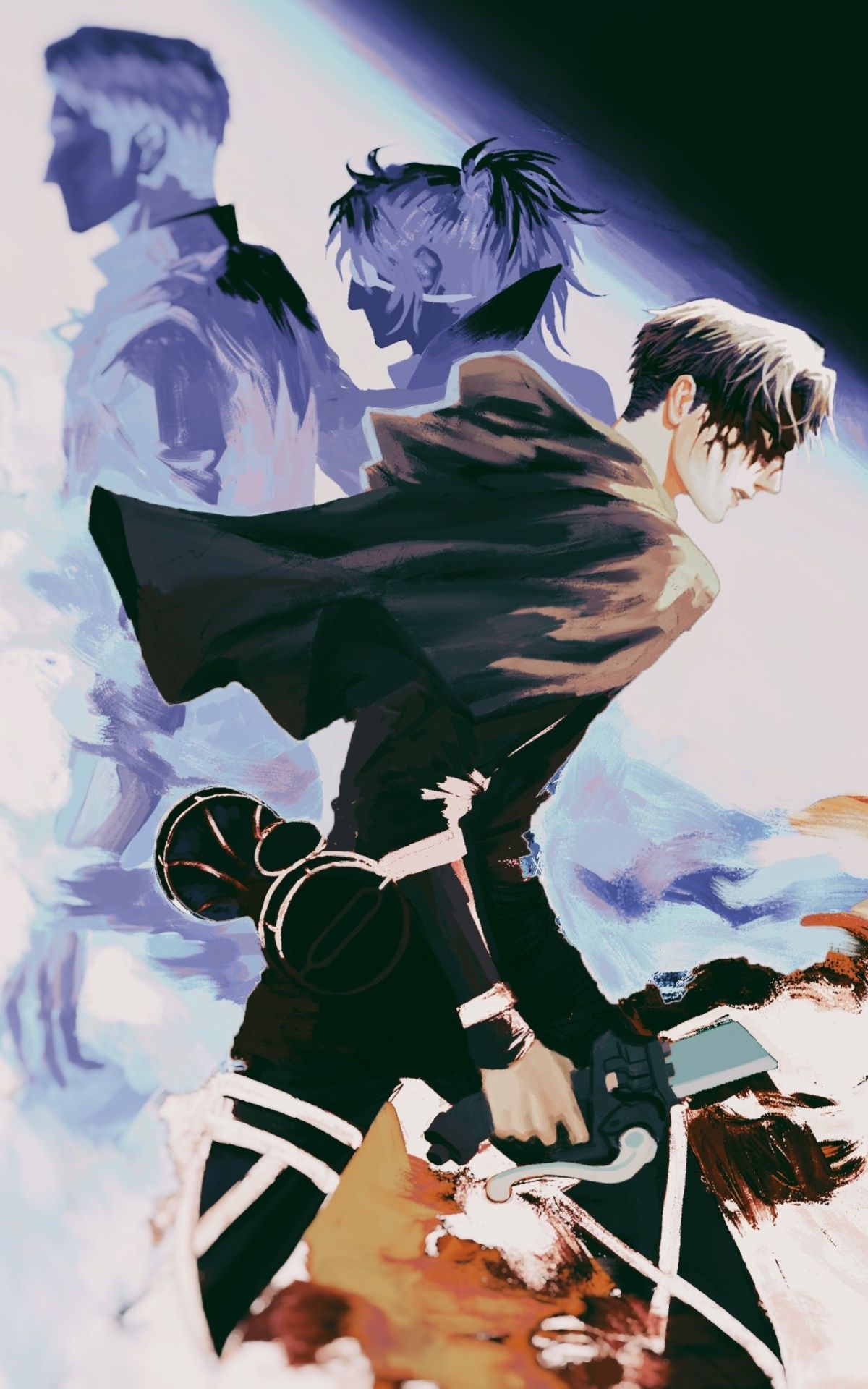 1200x1920 Wallpaper / Anime Attack On Titan Phone Wallpaper, Levi Ackerman, Erwin Smith, Hange Zoë, 1200x1920 free download