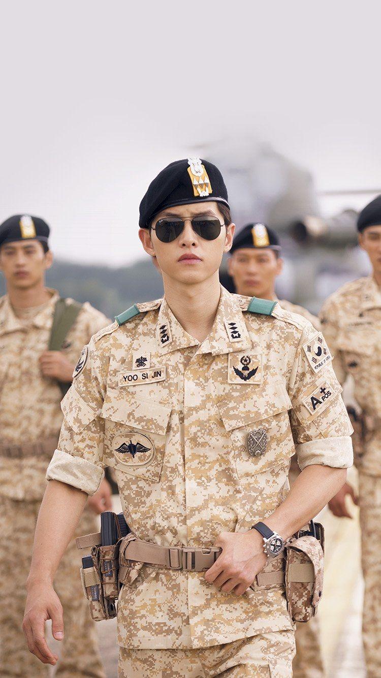 750x1334 Descendants Of The Sun Heygyo Joonggi Military 6s Wallpaper