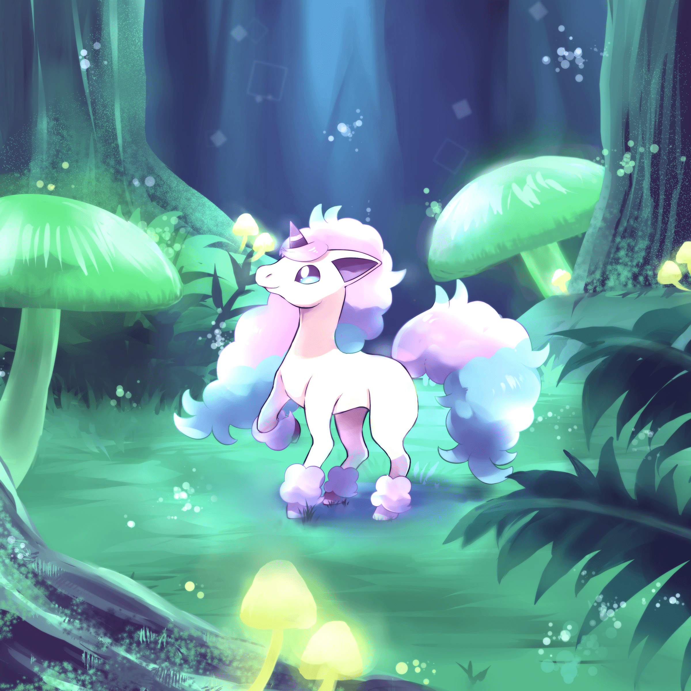 2400x2400 Ponytaémon by Pixiv Id 44502923 Anime Image Board