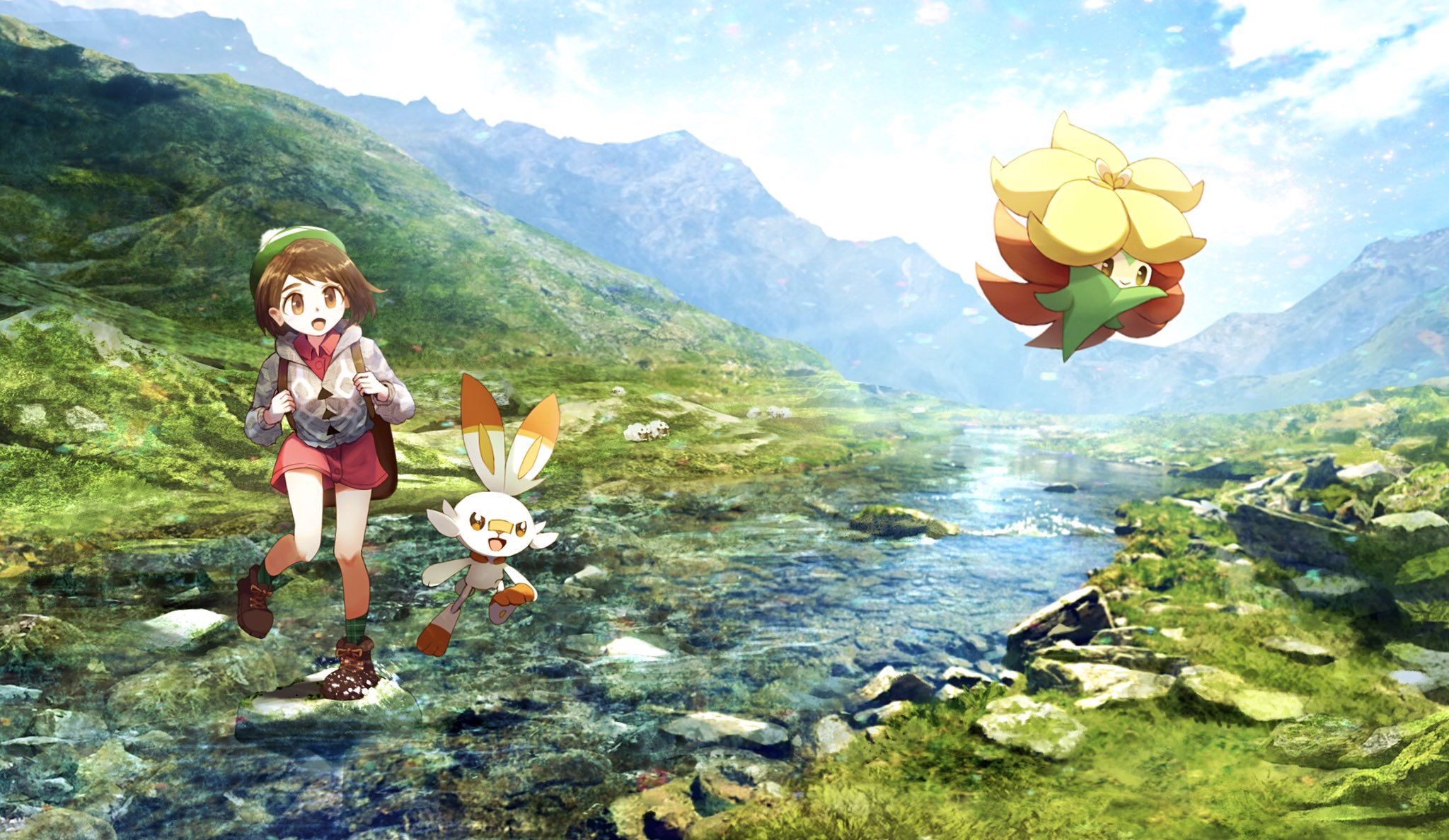 2048x1188 Download Gossifleur (Pokémon) wallpaper for mobile phone, free Gossifleur (Pokémon) HD picture