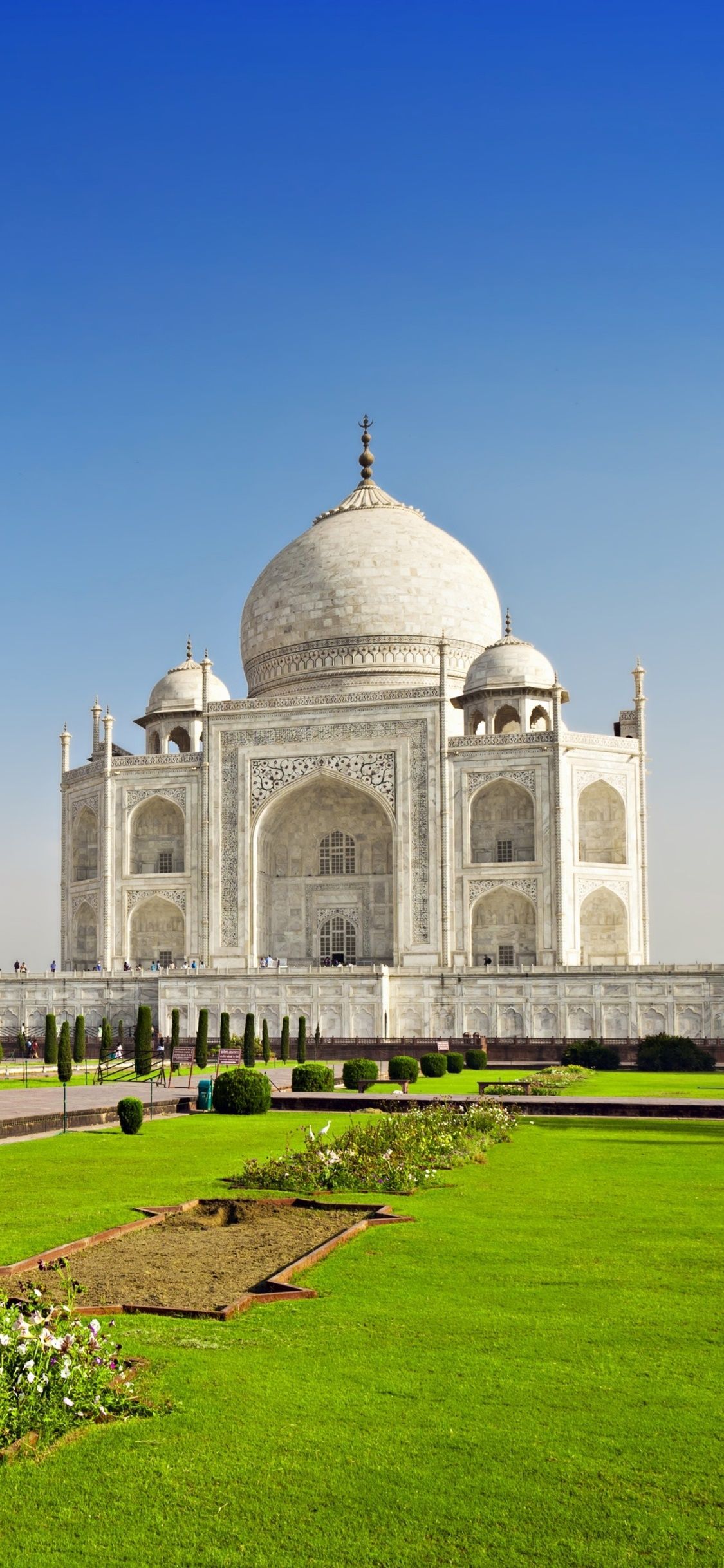 1125x2436 Wallpaper / Man Made Taj Mahal Phone Wallpaper, Park, India, Dome, Monument, 1125x2436 free download