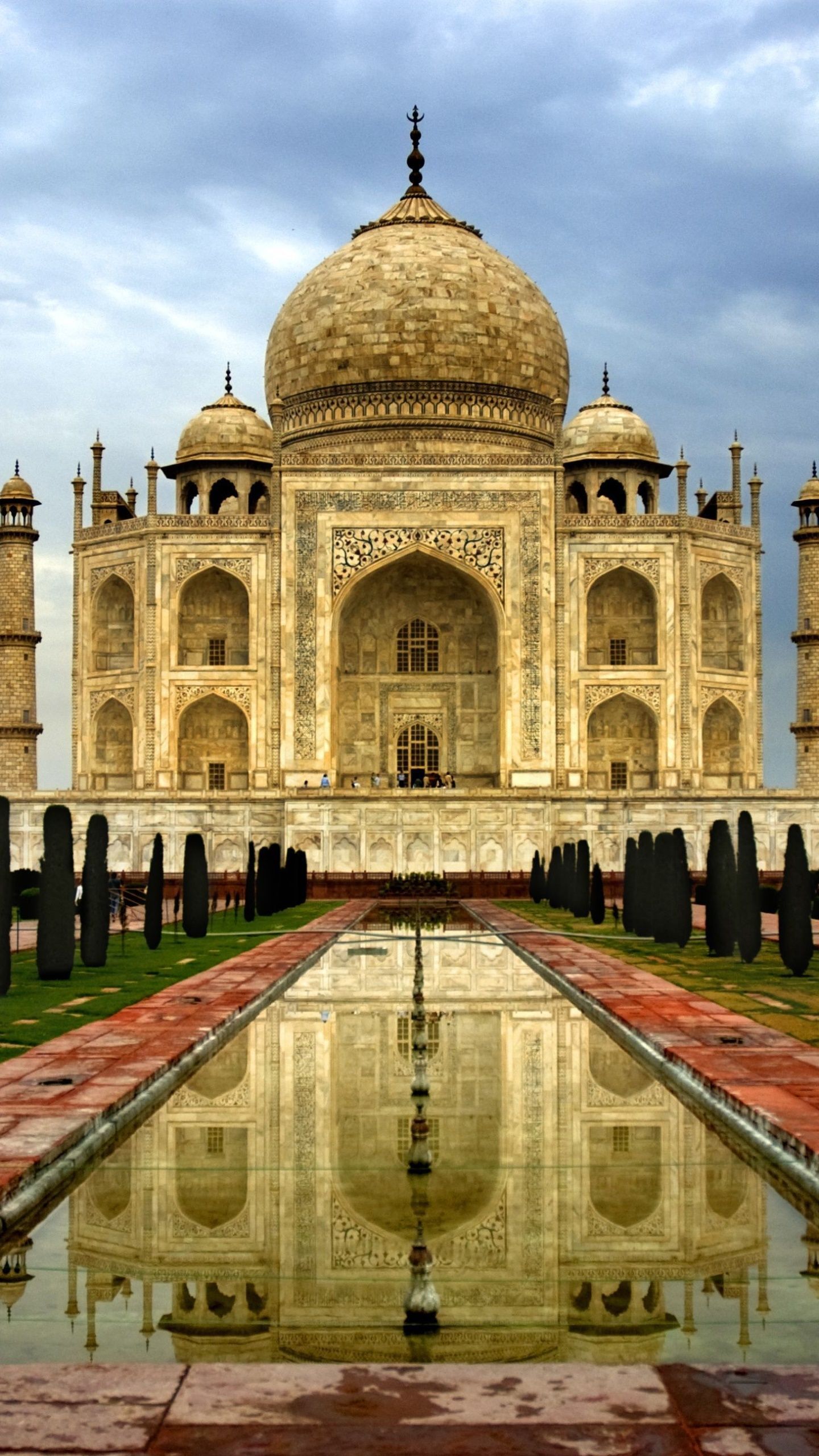 1440x2560 Wallpaper / Man Made Taj Mahal Phone Wallpaper, Architecture, India, 1440x2560 free download