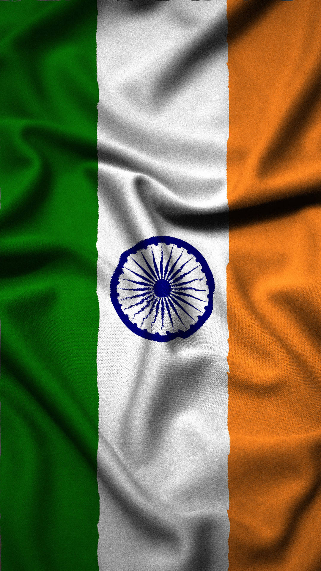 1080x1920 Download Draped Cloth Indian Flag Mobile Wallpaper