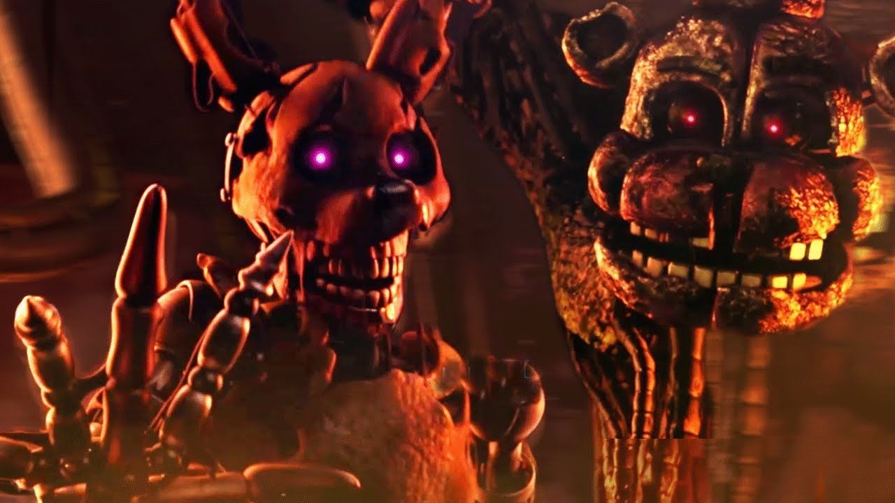 1280x720 Burntrap and The Blob. Five Nights at Freddy's: Security Breach