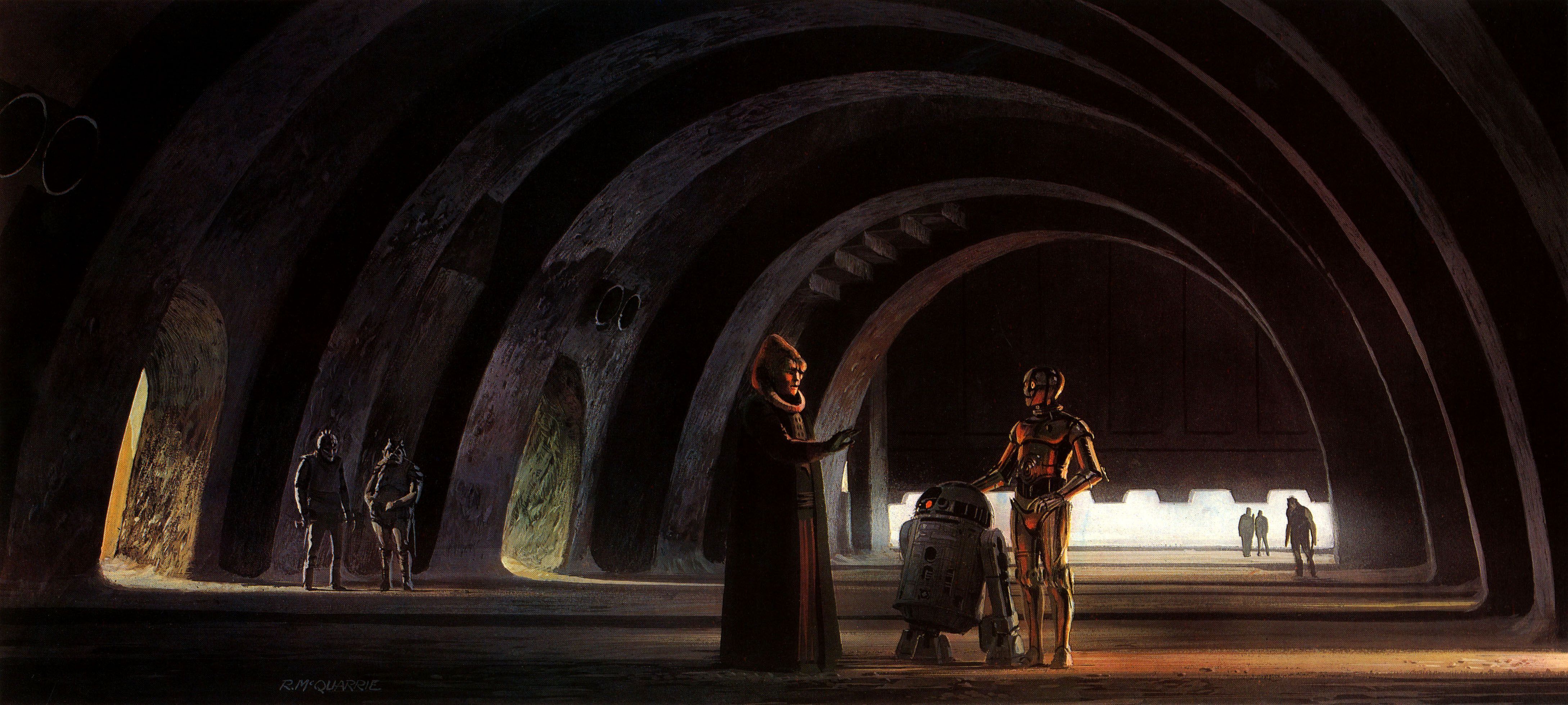 4356x1958 MONSTER BRAINS: Ralph Mcquarrie Wars Paintings