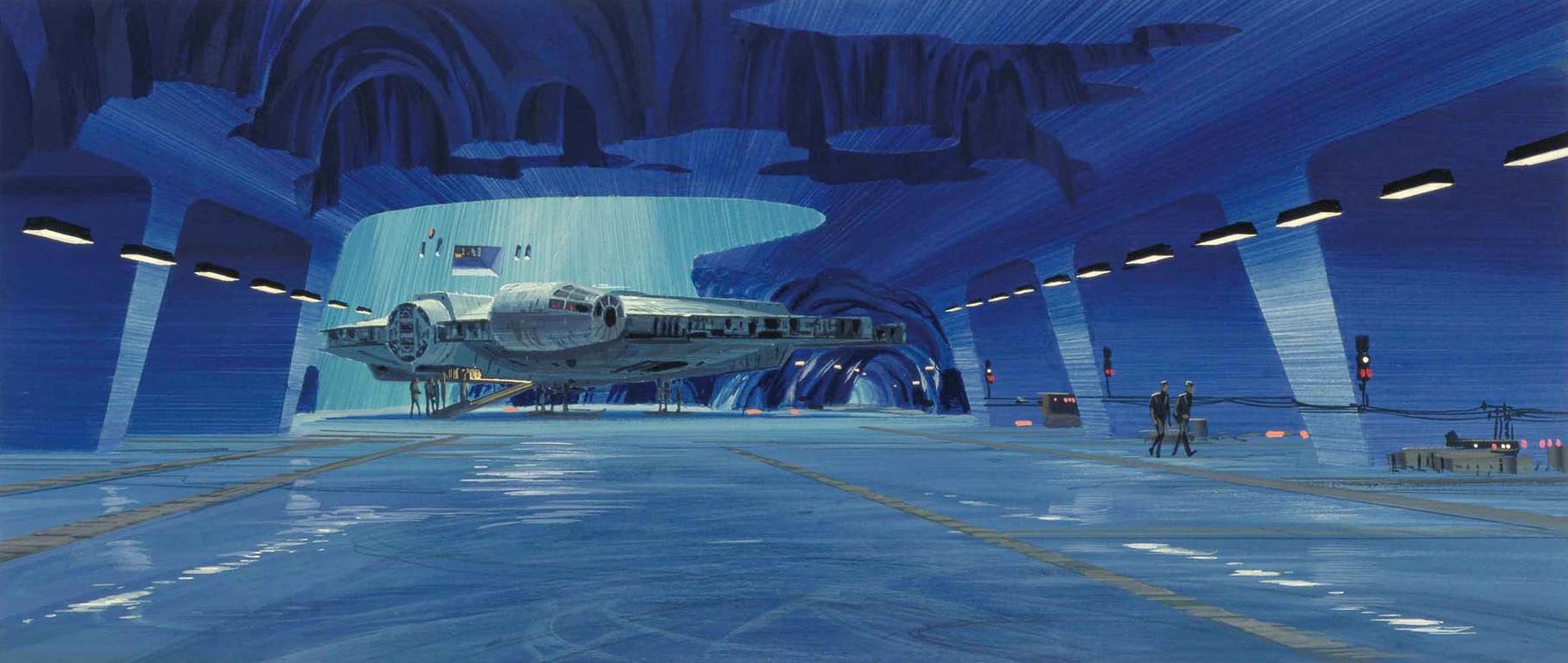 1826x772 The Beauty of Star Wars Concept Art Wars: The Empire Strikes Back concept art by Ralph McQuarrie / X